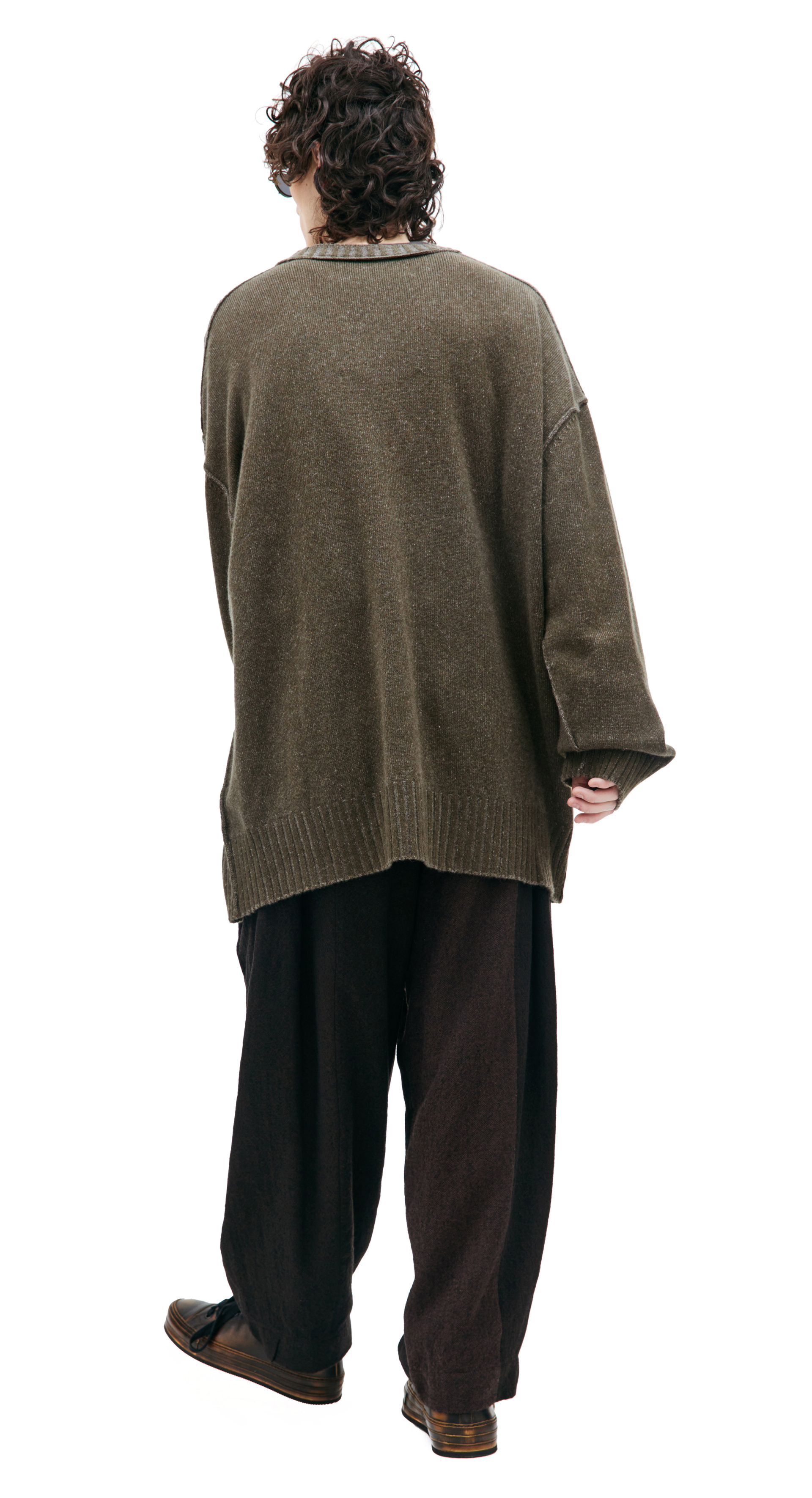 Ziggy Chen Оверсайз свитер из кашемира