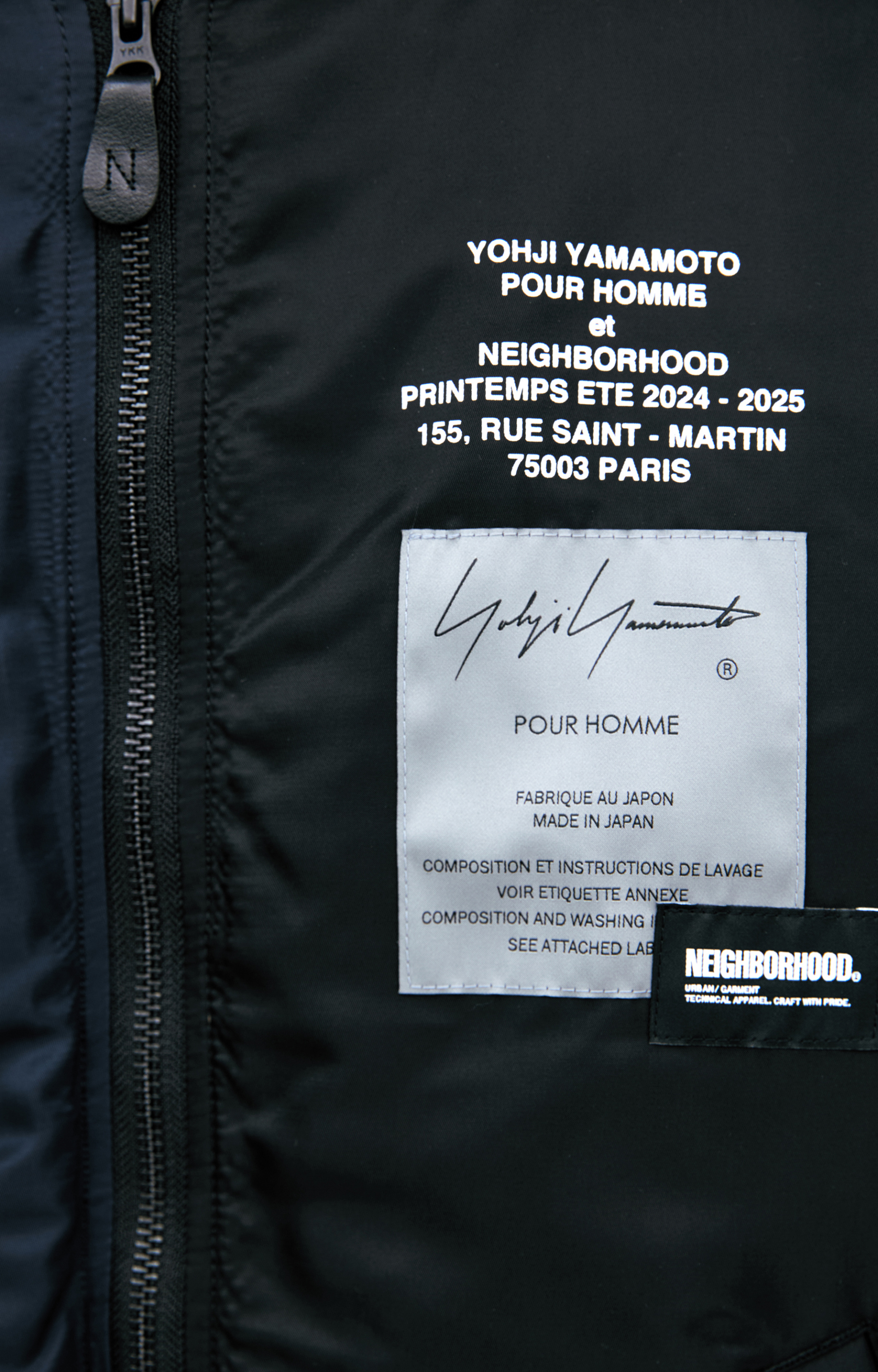 Yohji Yamamoto Бомбер Yohji Yamamoto x Neighborhood