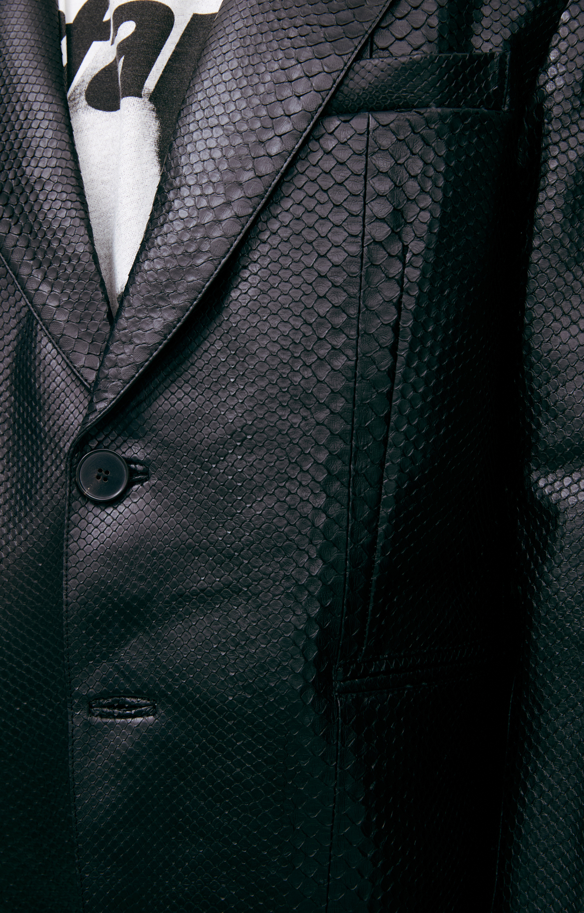 Enfants Riches Déprimés Однобортный пиджак из кожи