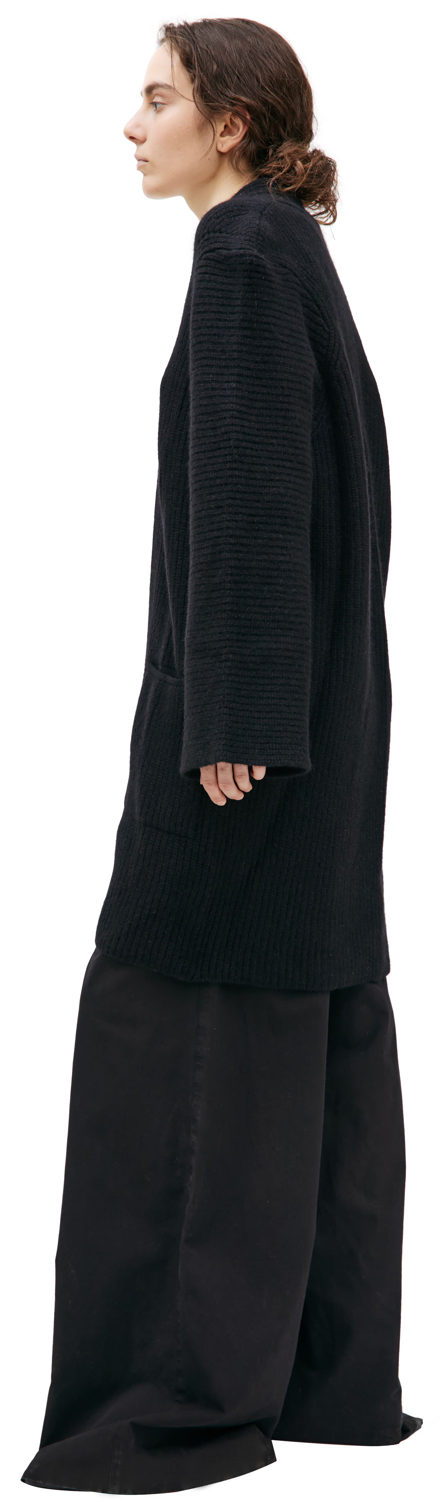 Haider Ackermann Удлиненный кардиган из ангоры