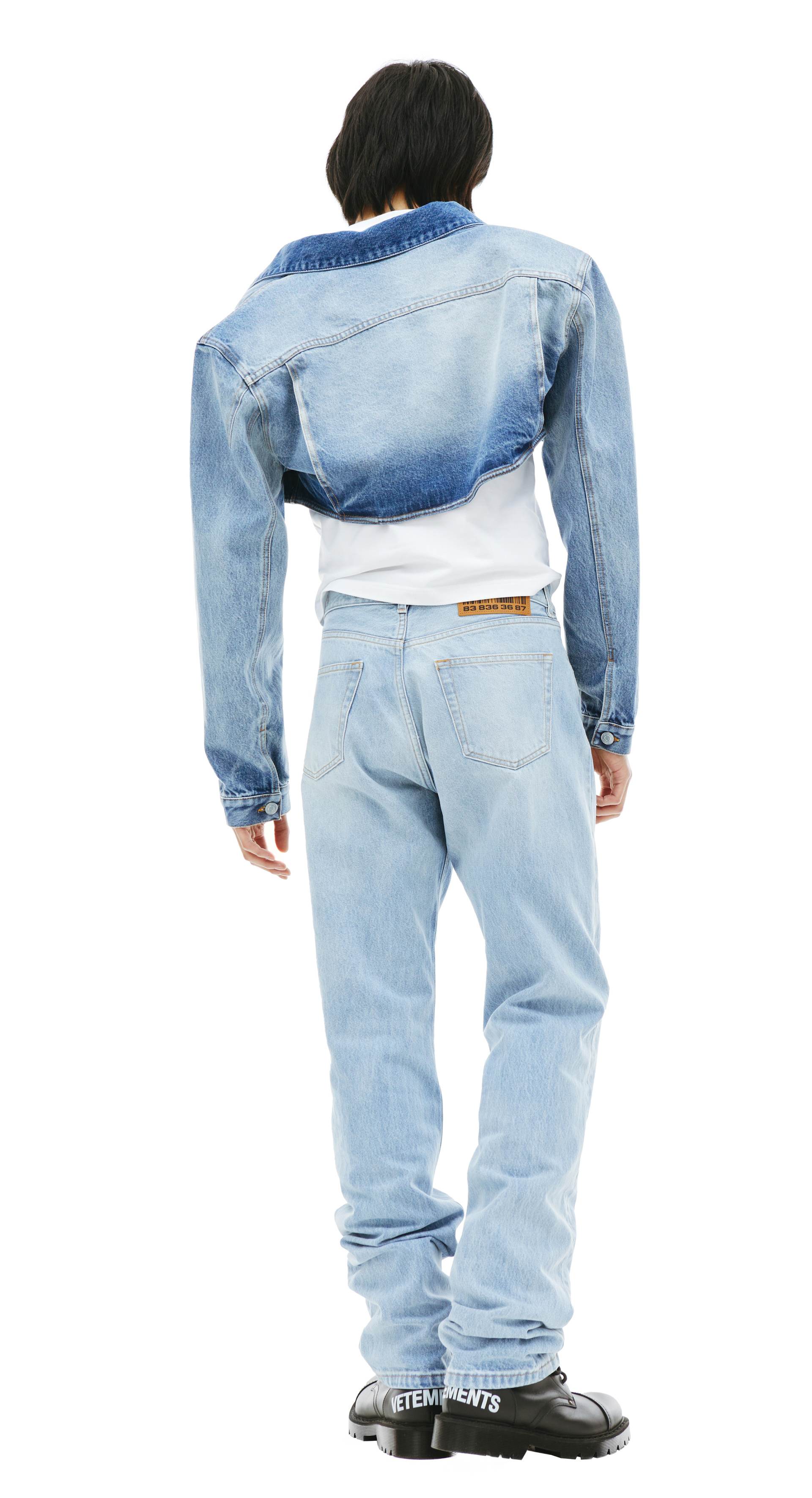 VTMNTS Укороченная джинсовая куртка