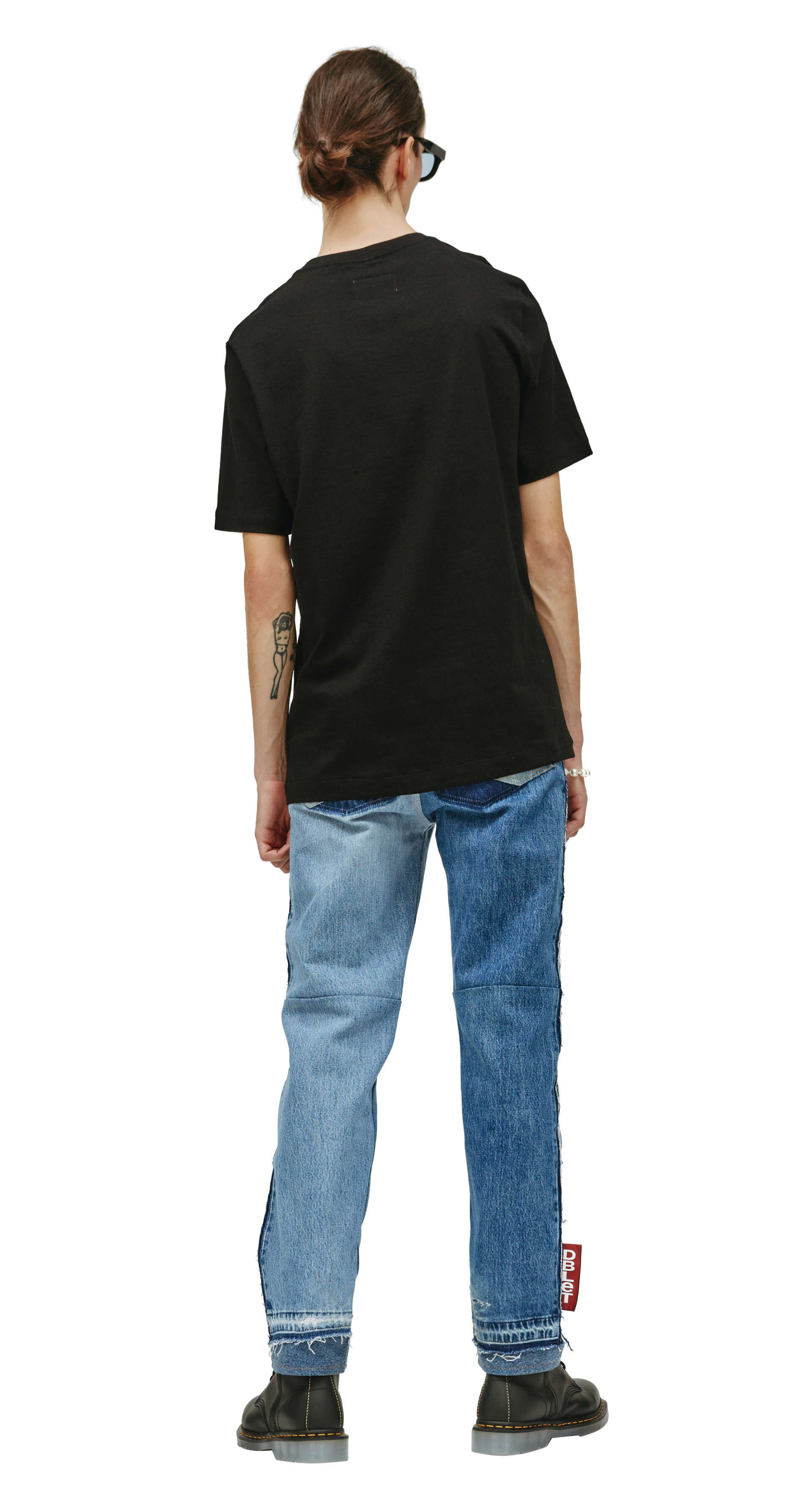 Doublet Хлопковая футболка с вышивкой