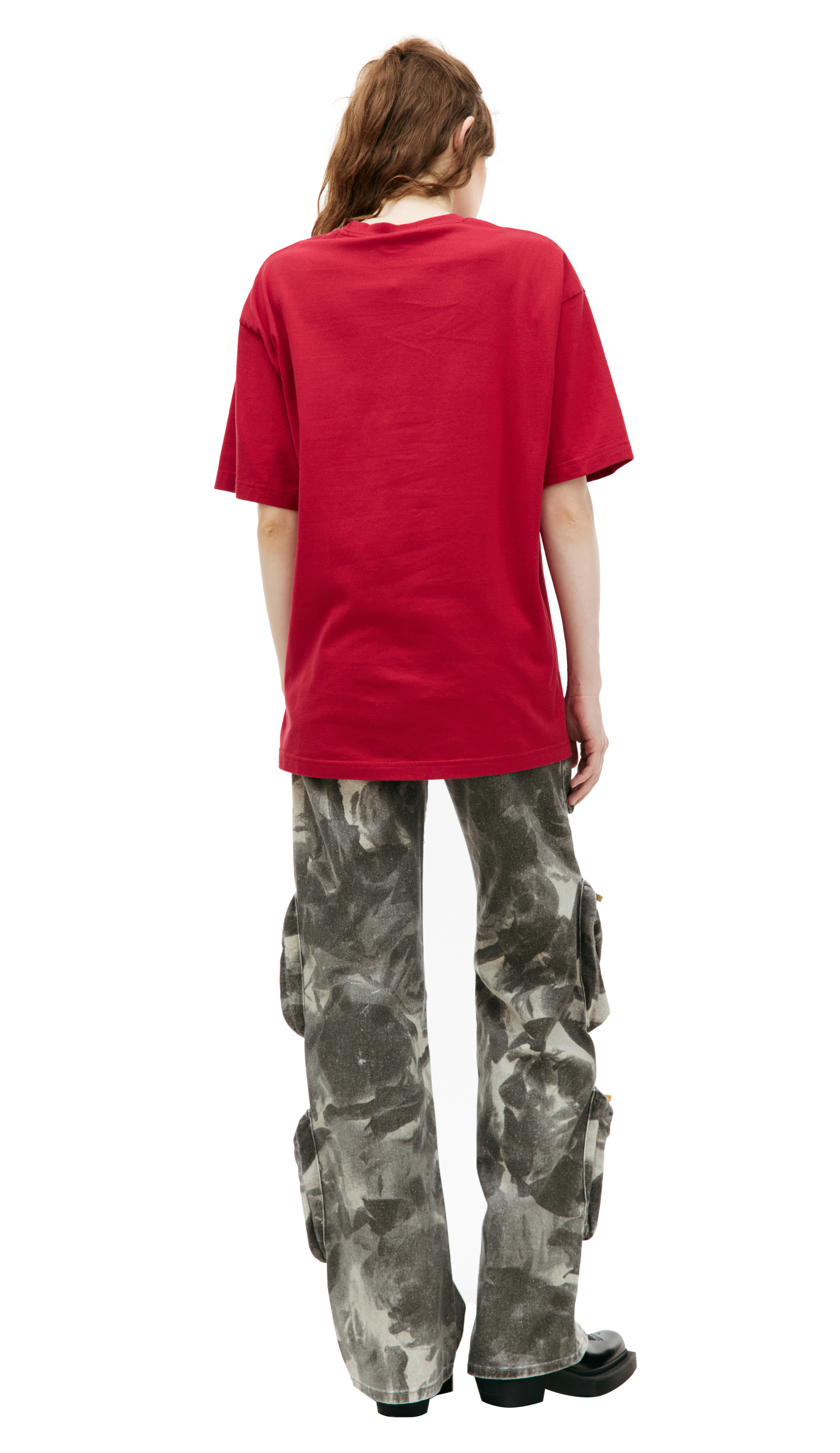 Undercover Оверсайз футболка с принтом