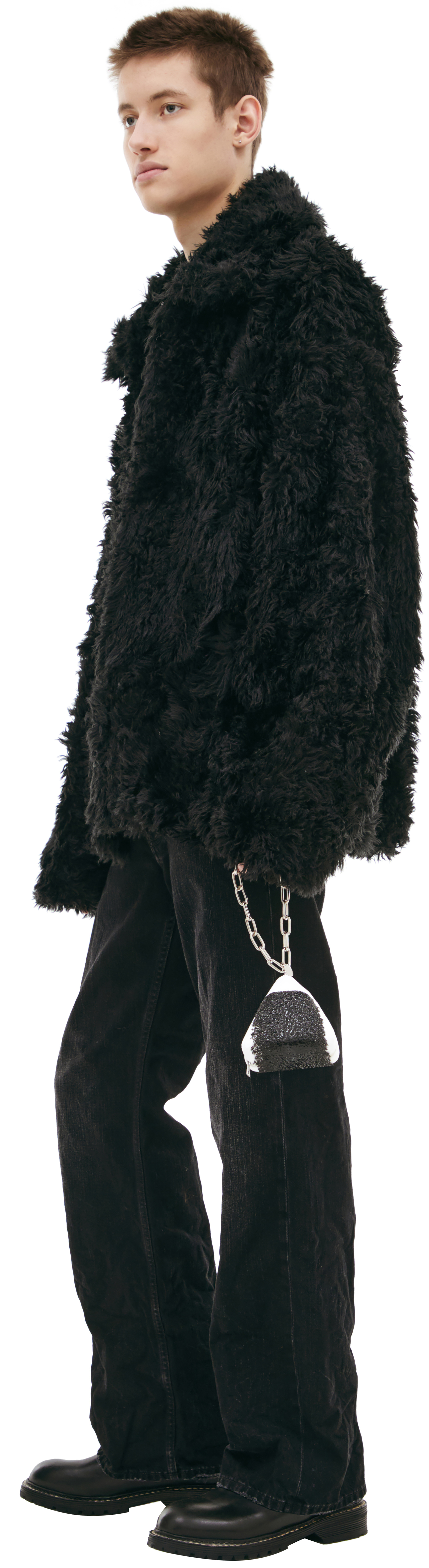 Doublet Плюшевая куртка с зубами