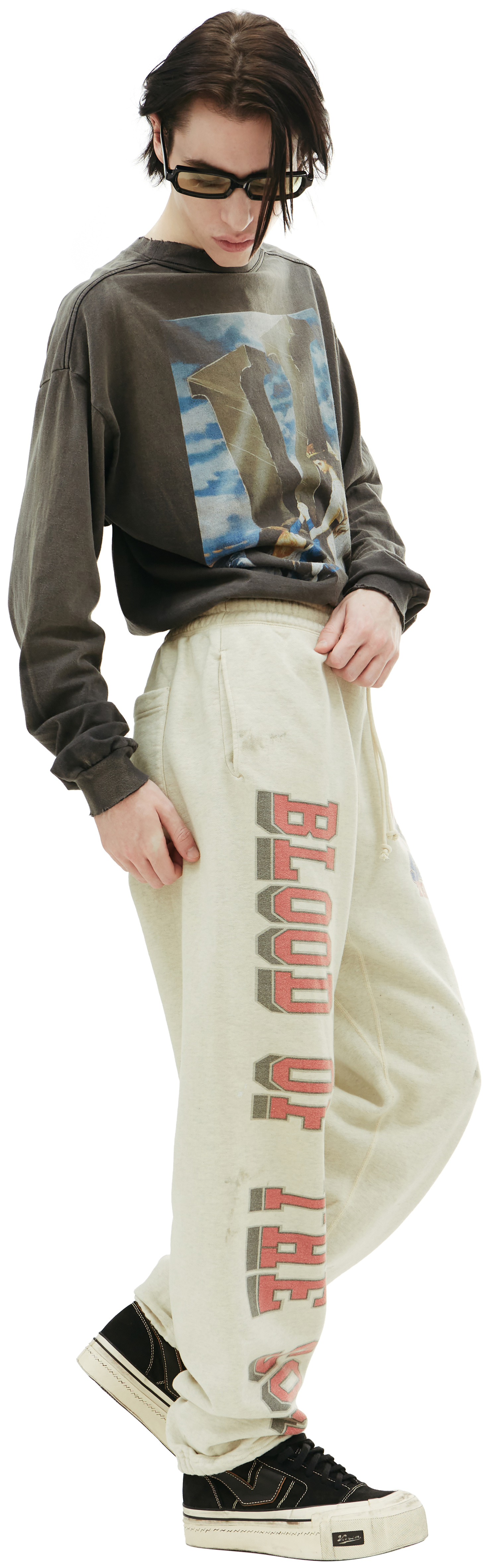 Saint Michael Спортивные брюки Saint Michael x Denim Tears