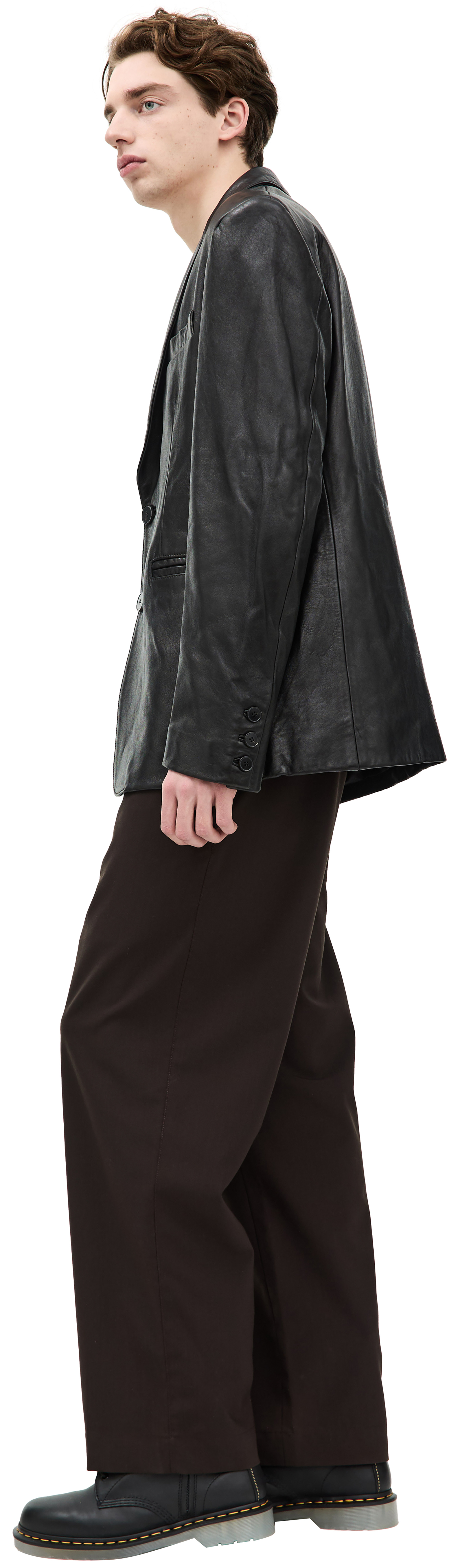 Enfants Riches Déprimés Однобортный жакет из кожи