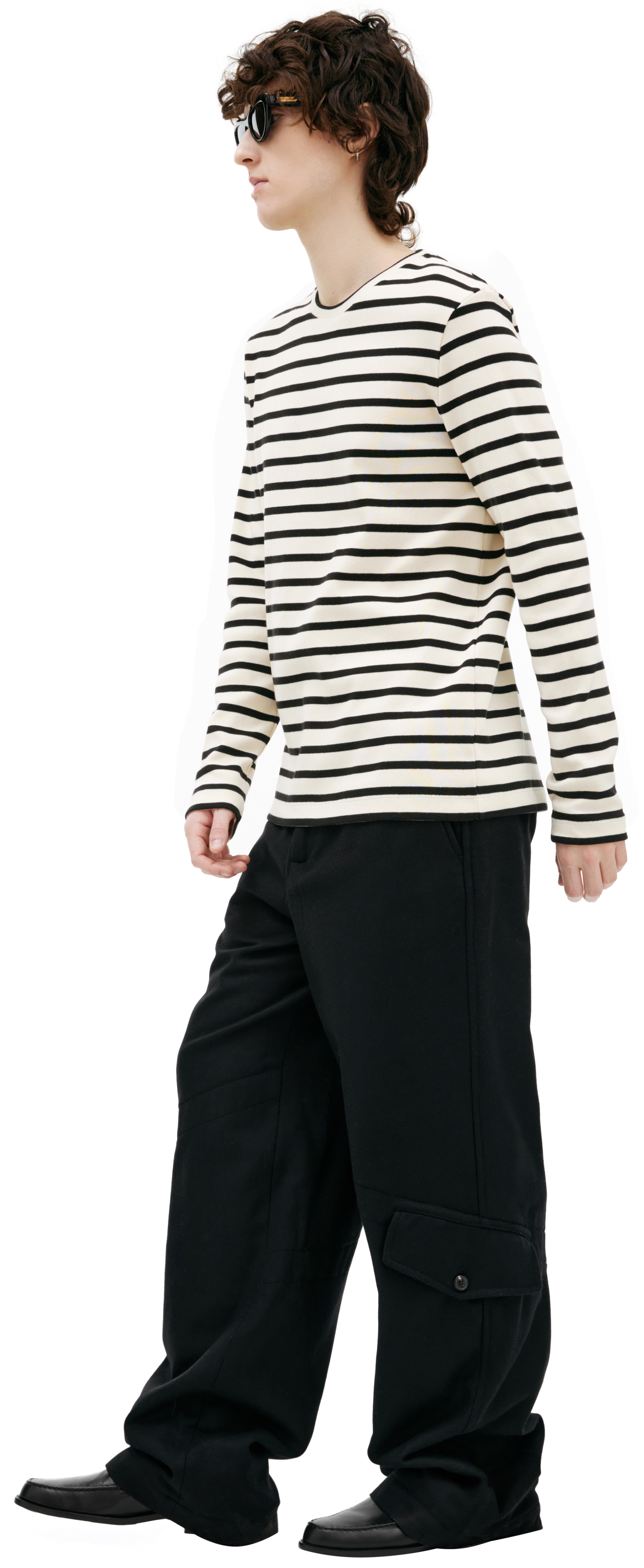 Jil Sander Лонгслив в полоску