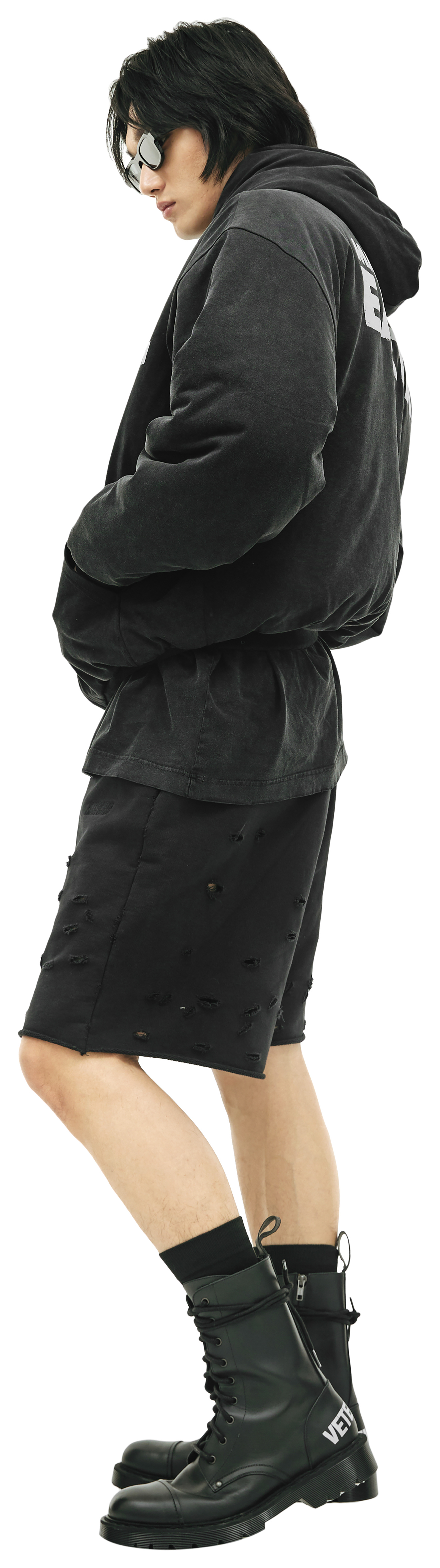 VETEMENTS Бомбер с принтом Made on earth