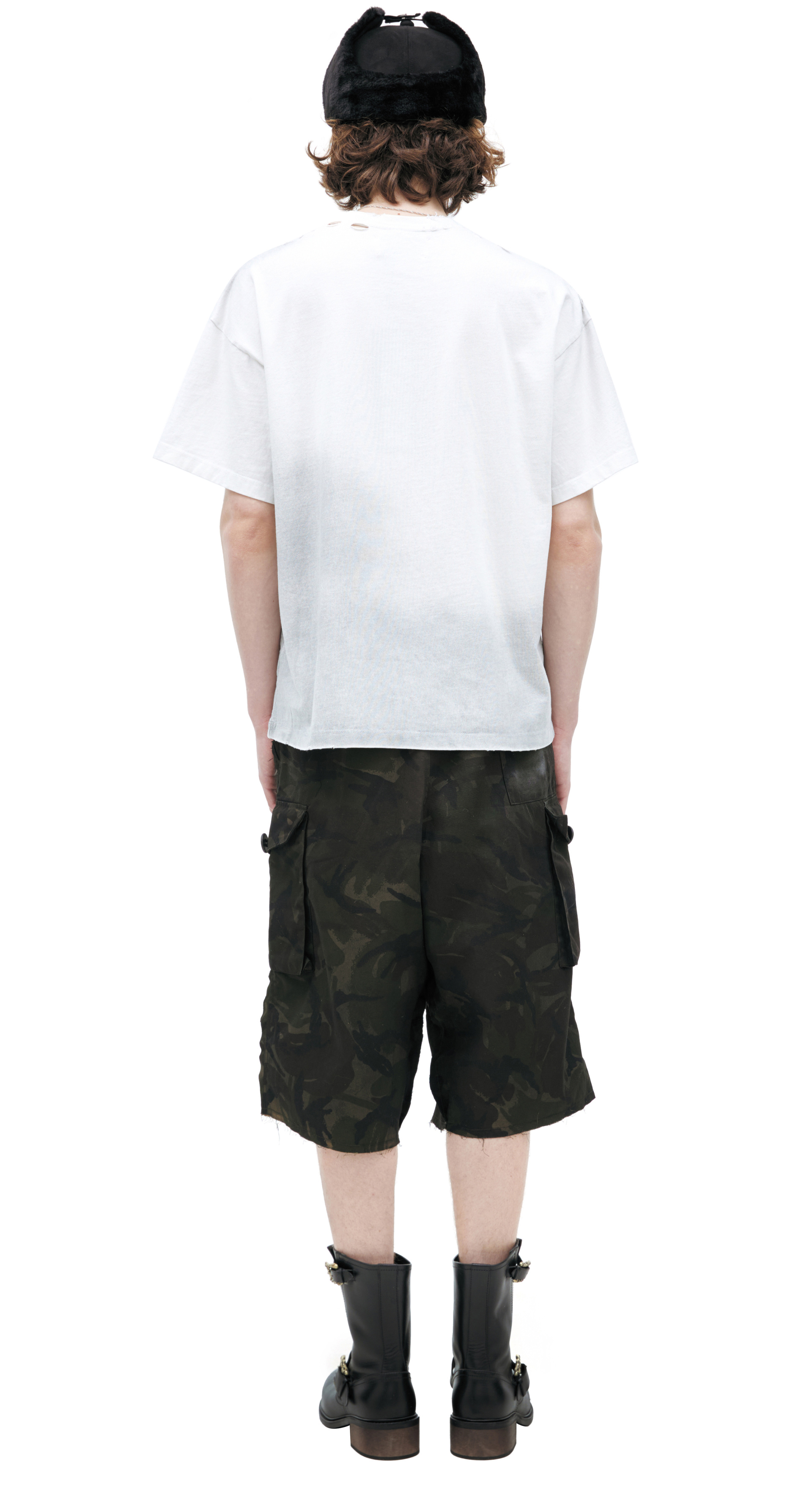 Satoshi Nakamoto Белая футболка с логотипом