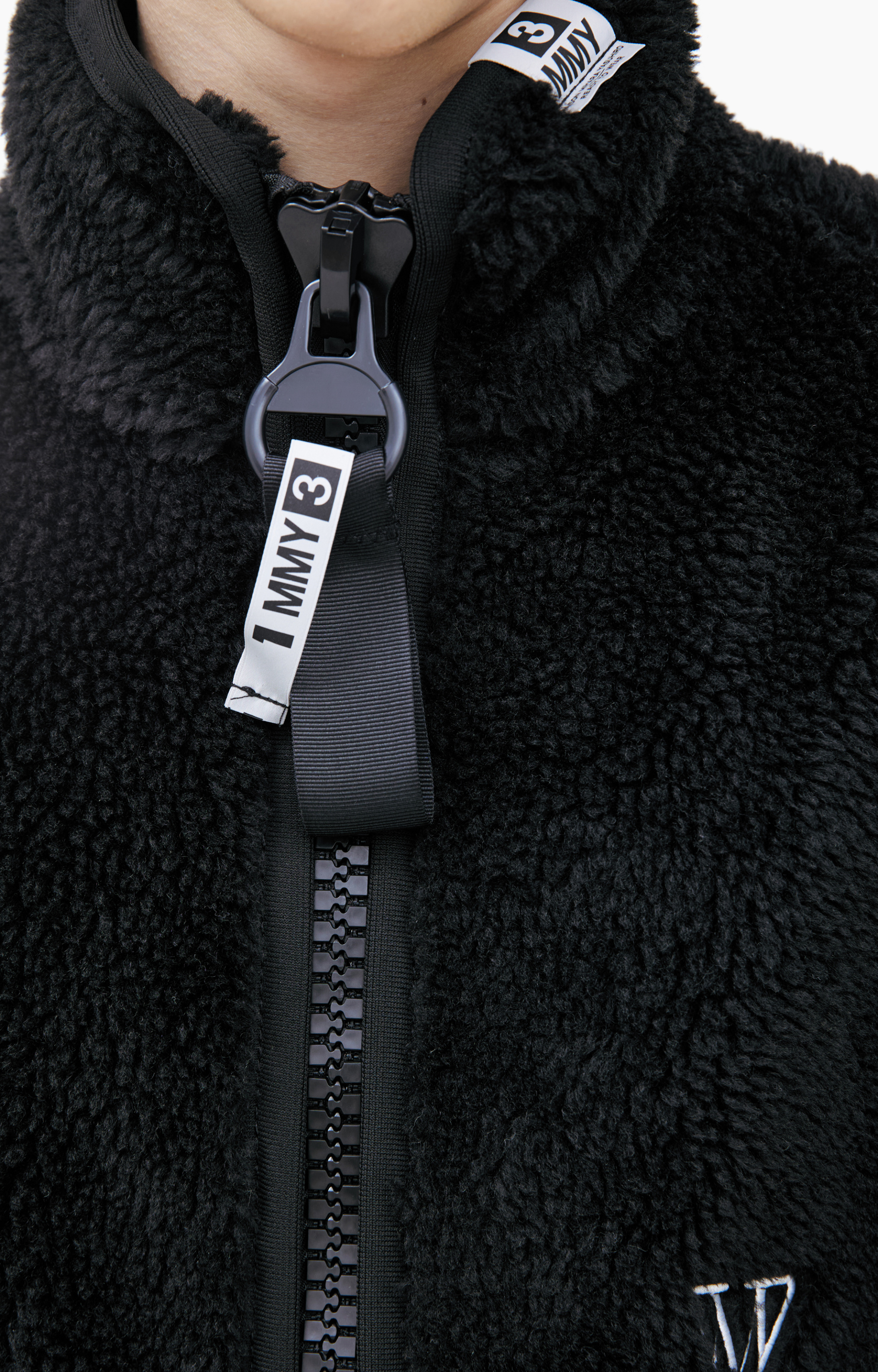 Maison Mihara Yasuhiro Оверсайз куртка с патчем