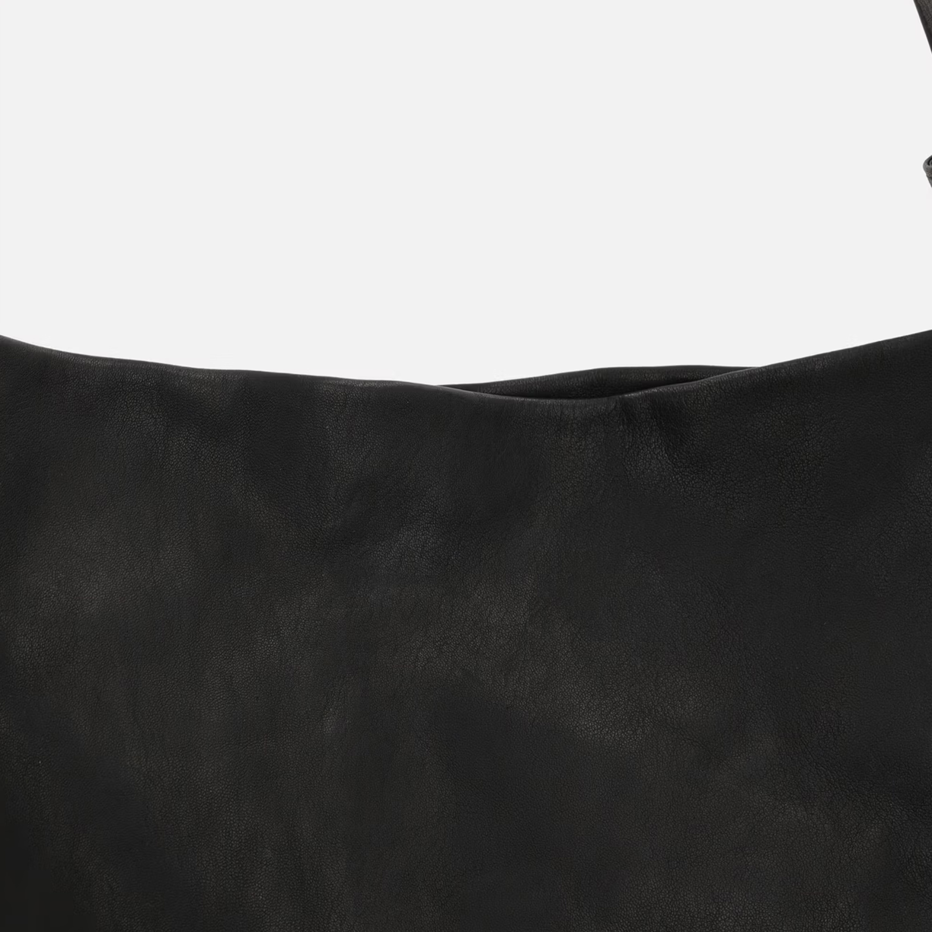 Ann Demeulemeester Кожаная сумка на широком плечевом ремне