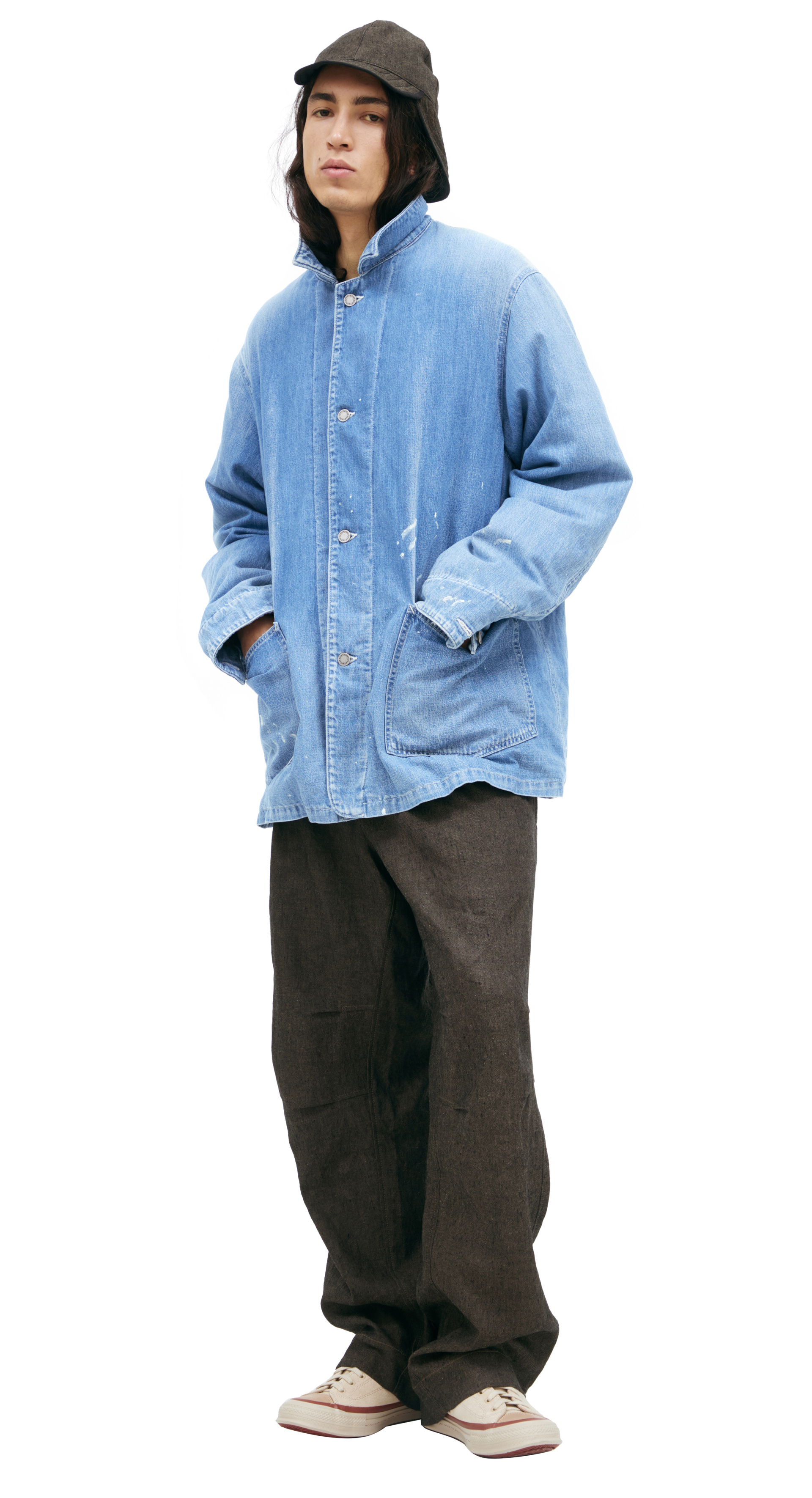 visvim Куртка с эффектом краски