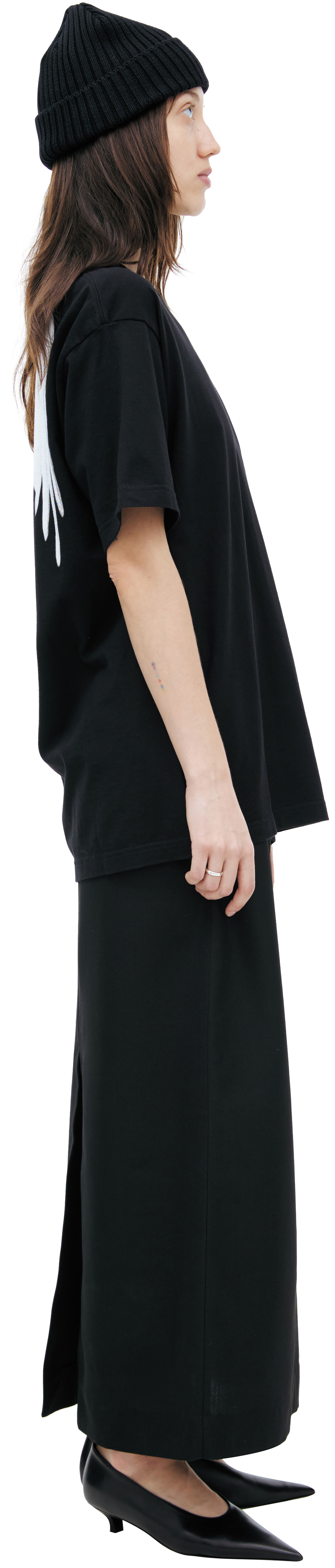 Undercover Черная футболка с принтом