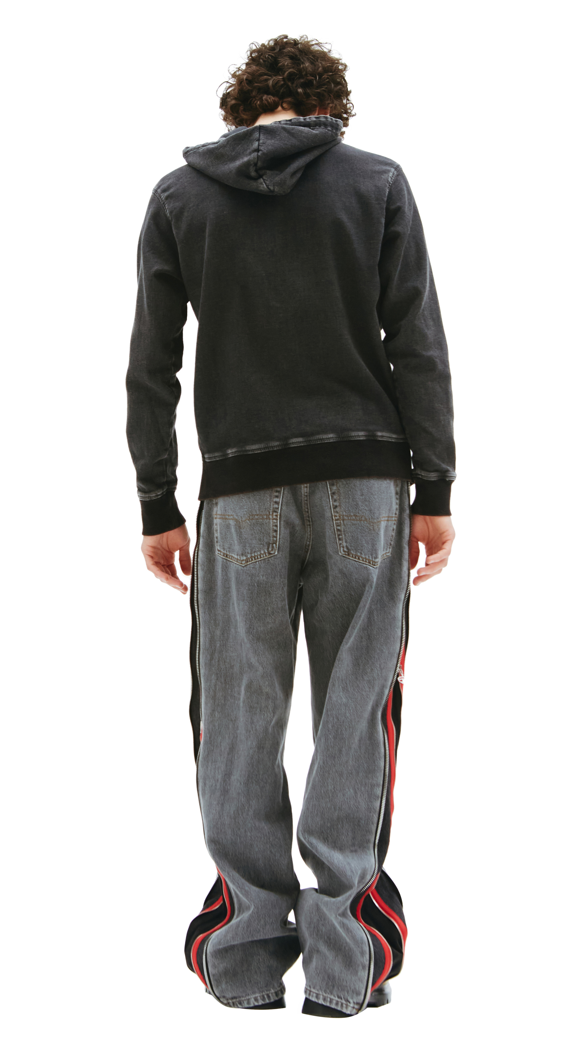 Diesel Джинсовое худи D-GIR на молнии