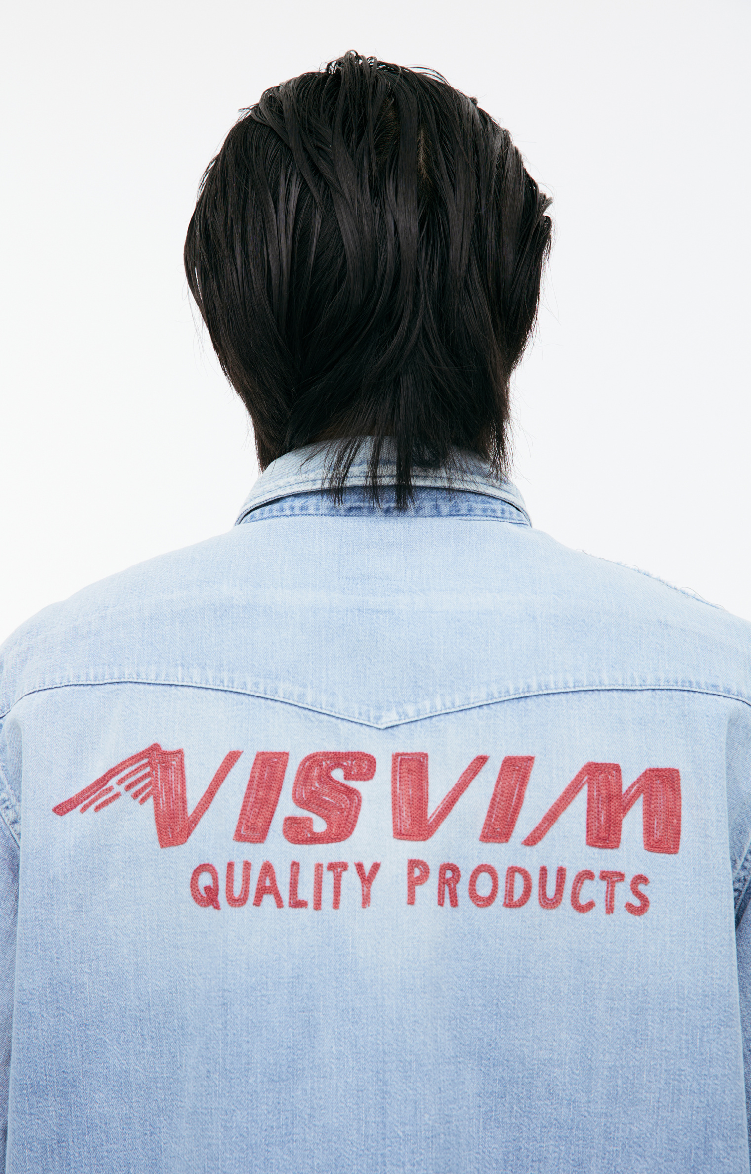 visvim Джинсовая рубашка с логотипом