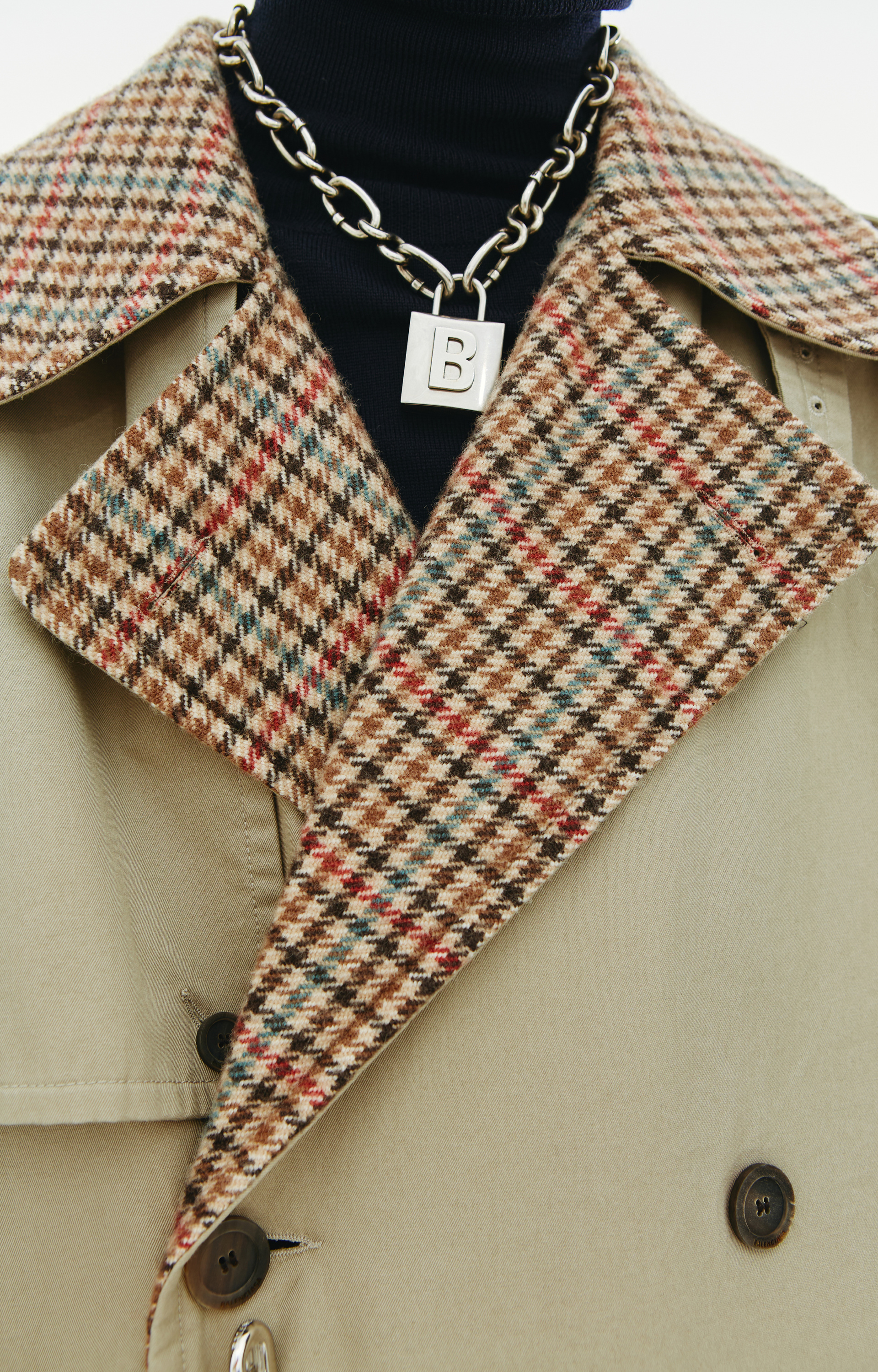 Balenciaga Двусторонний тренч