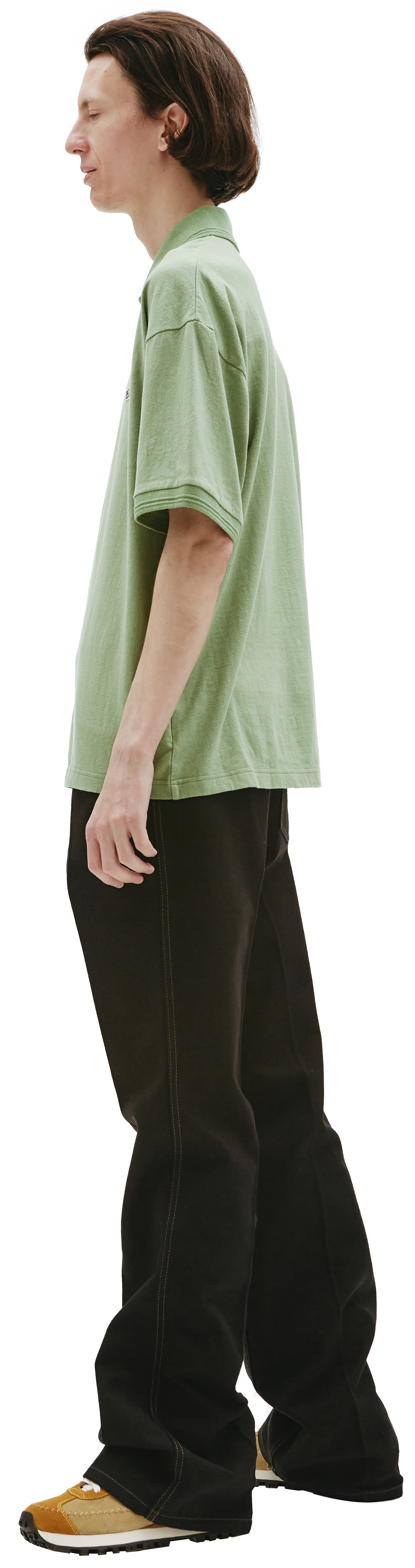 visvim Поло Jumbo Weller с вышивкой