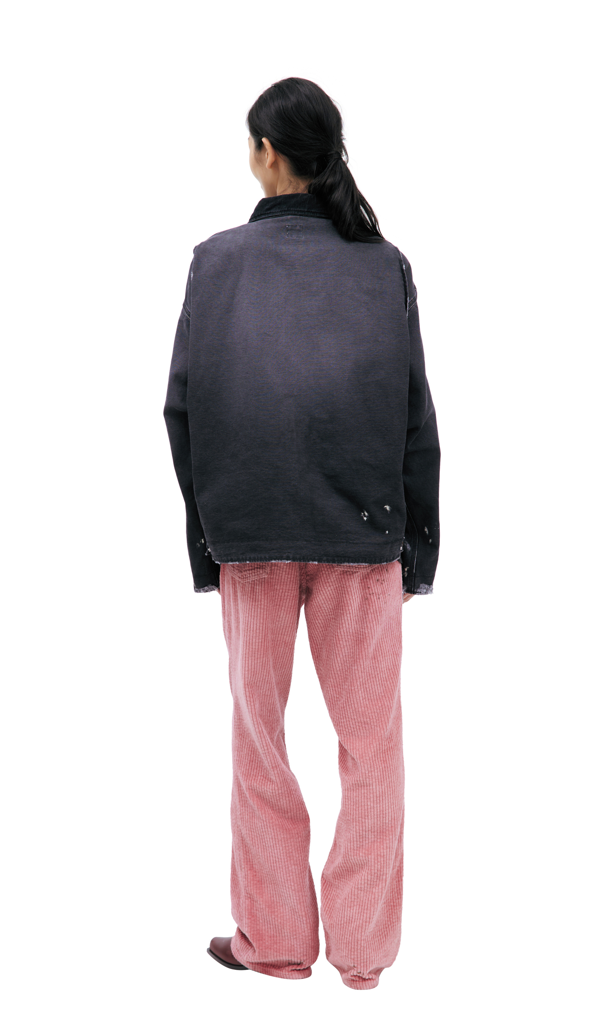 Saint Mxxxxxx Серая куртка из денима