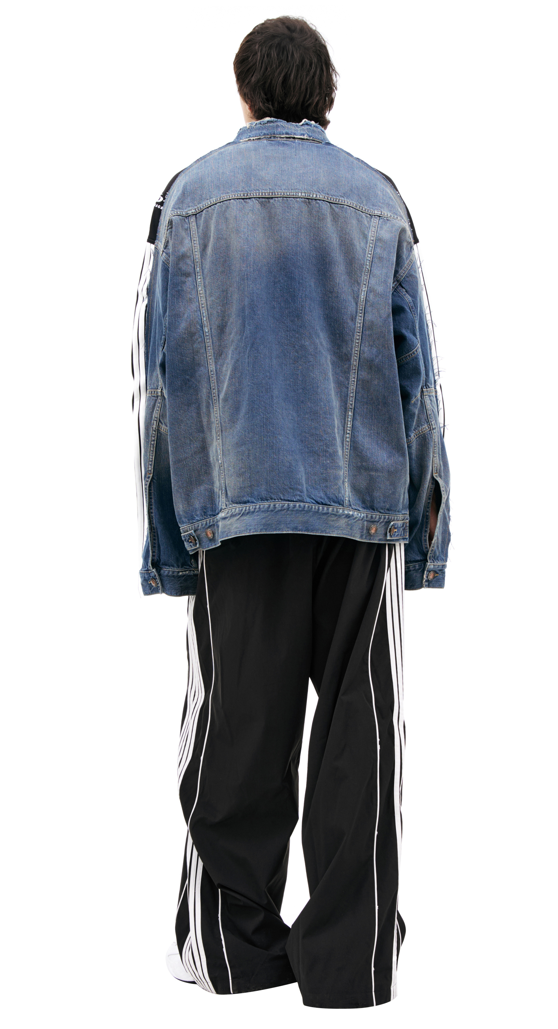 Balenciaga Джинсовая куртка с лампасами