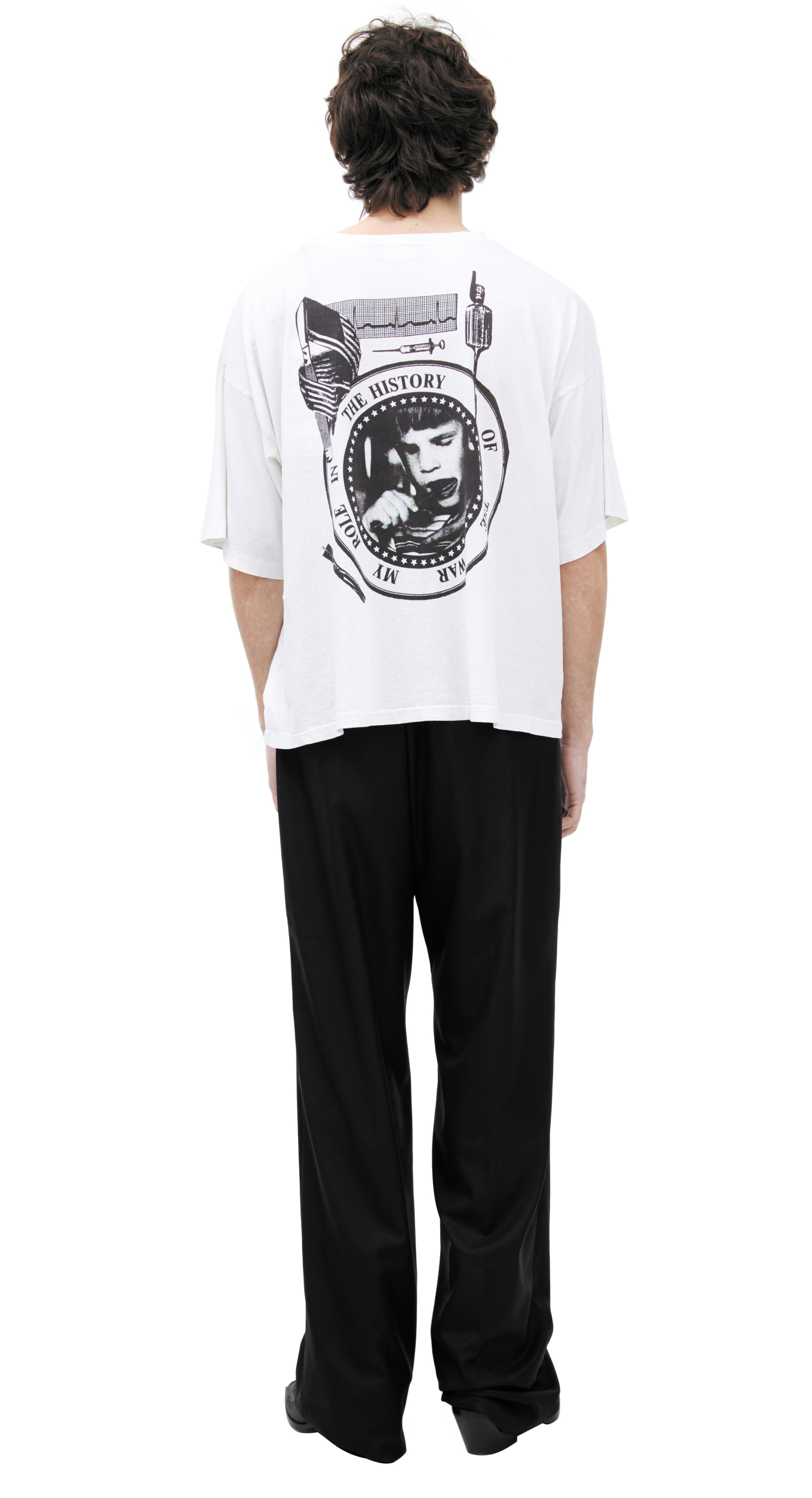 Enfants Riches Déprimés Белая футболка с принтами