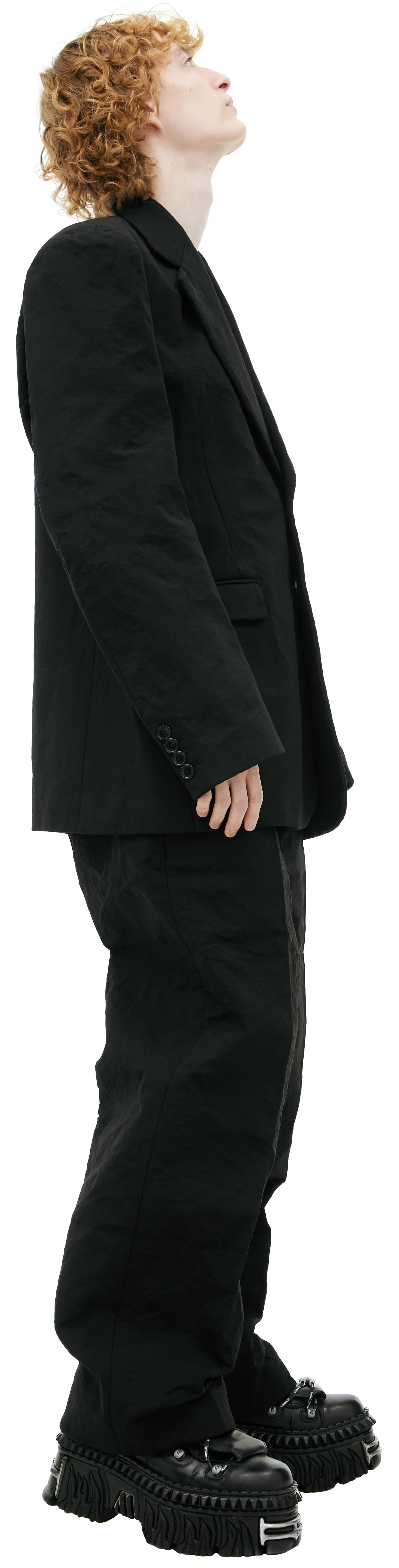 VETEMENTS Пиджак с мятым эффектом