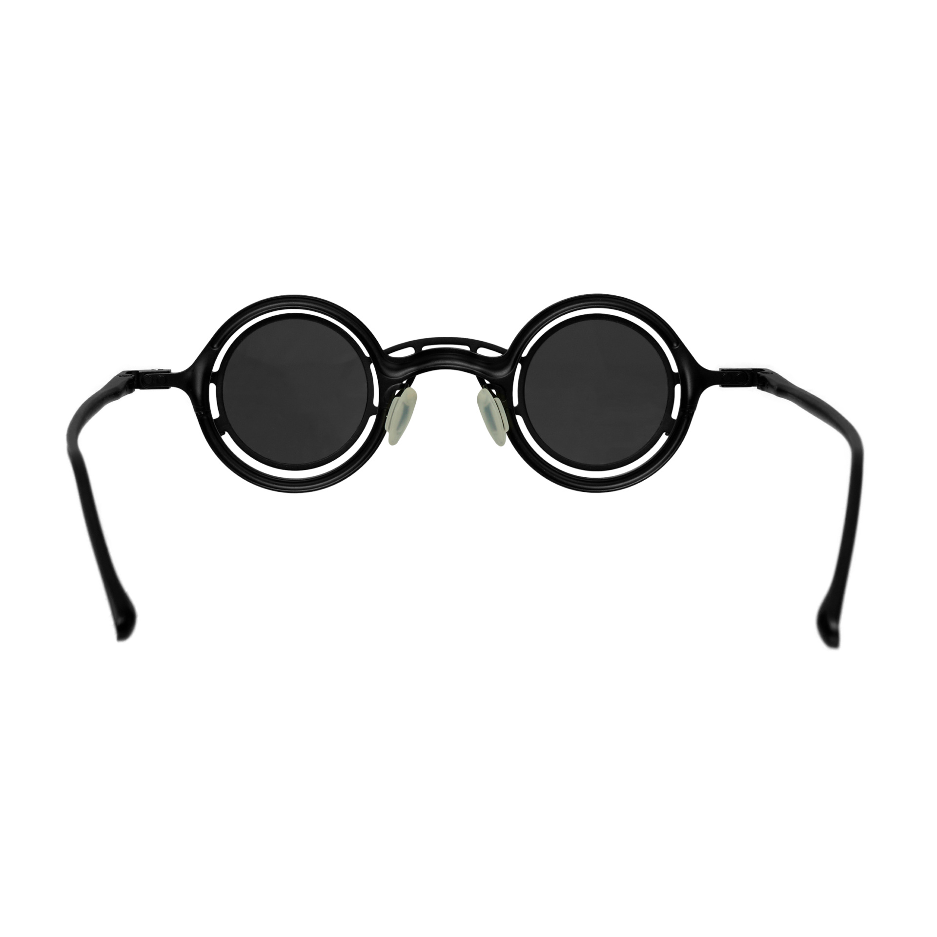 Ziggy Chen Очки-0M2616001/04 круглые очки с изогнутыми заушниками, черн.\\черн.
