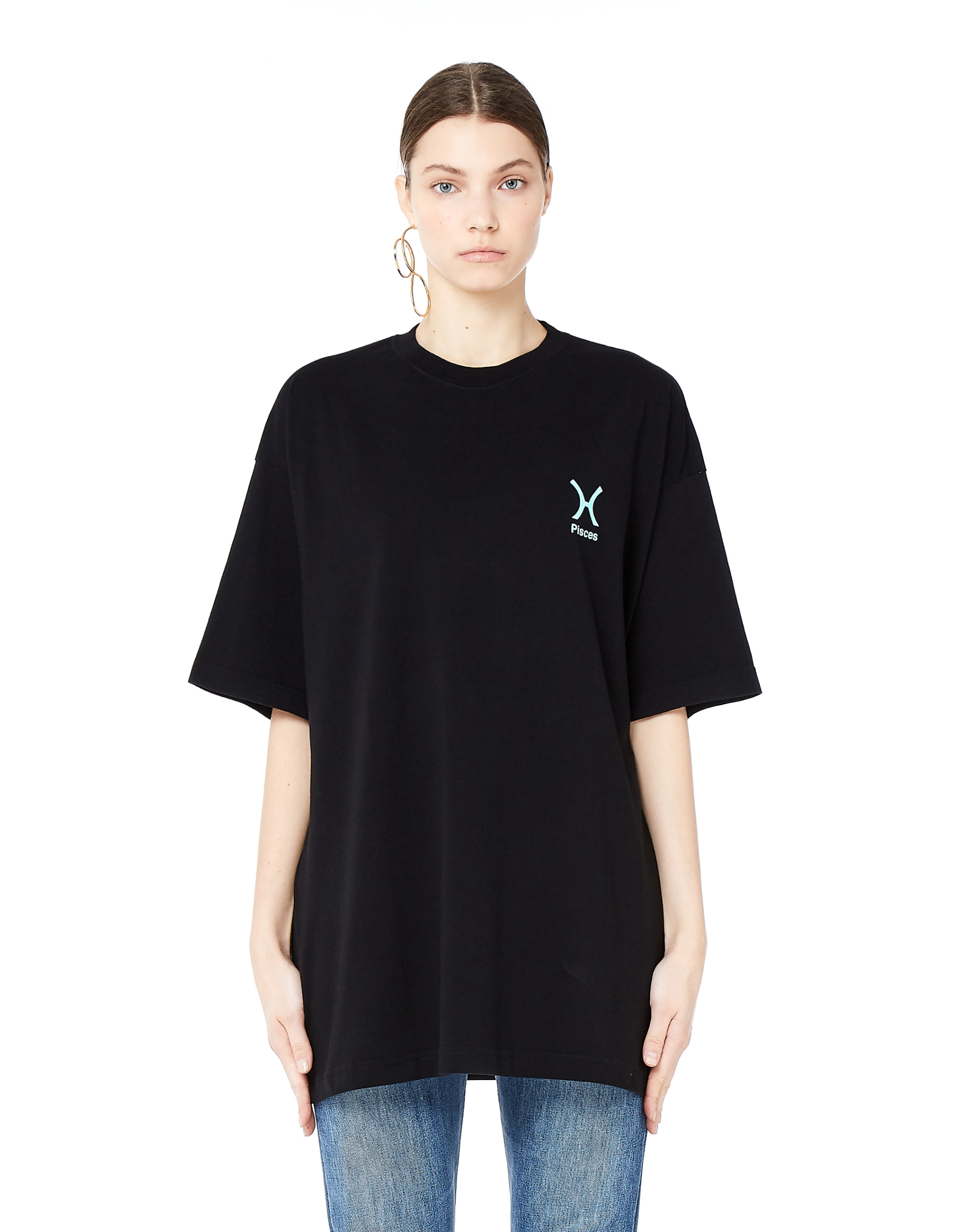 VETEMENTS Футболка из хлопка \'Рыбы\'