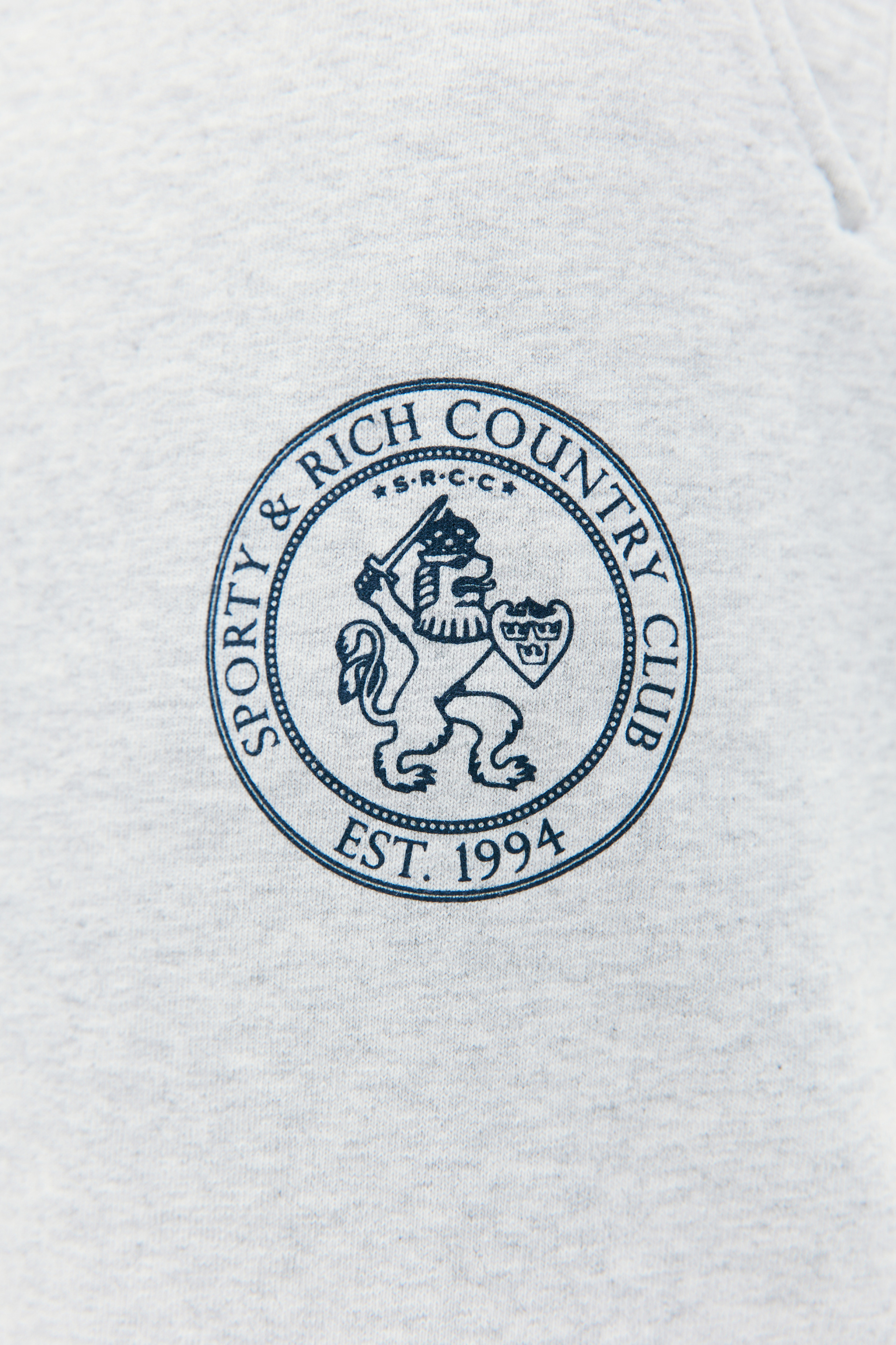 SPORTY & RICH Спортивные брюки с принтом