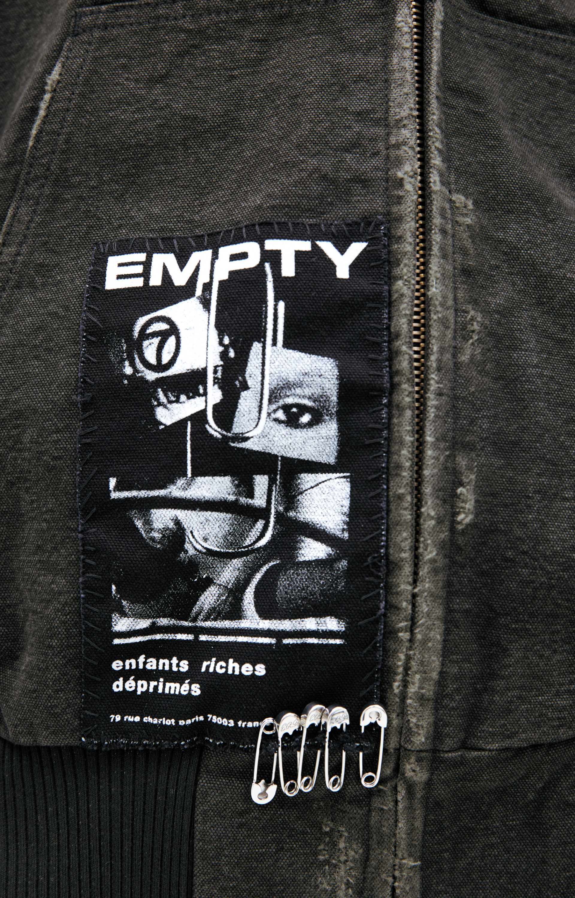 Enfants Riches Déprimés Джинсовая куртка с патчем