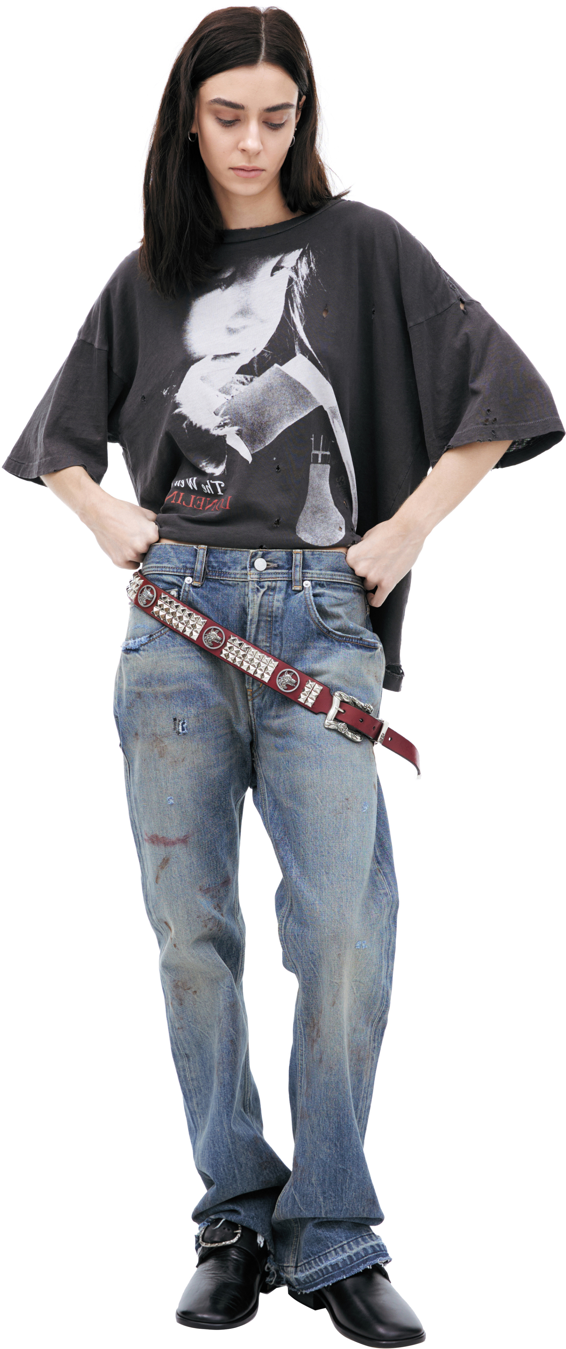 Enfants Riches Déprimés Джинсы Elvis Texas Flare