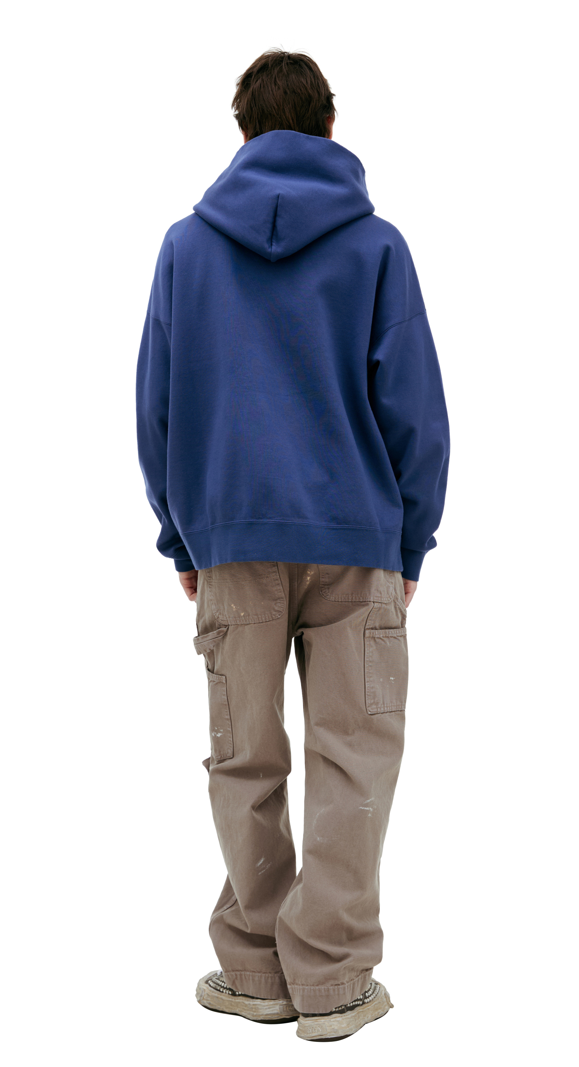 visvim Синее худи на молнии