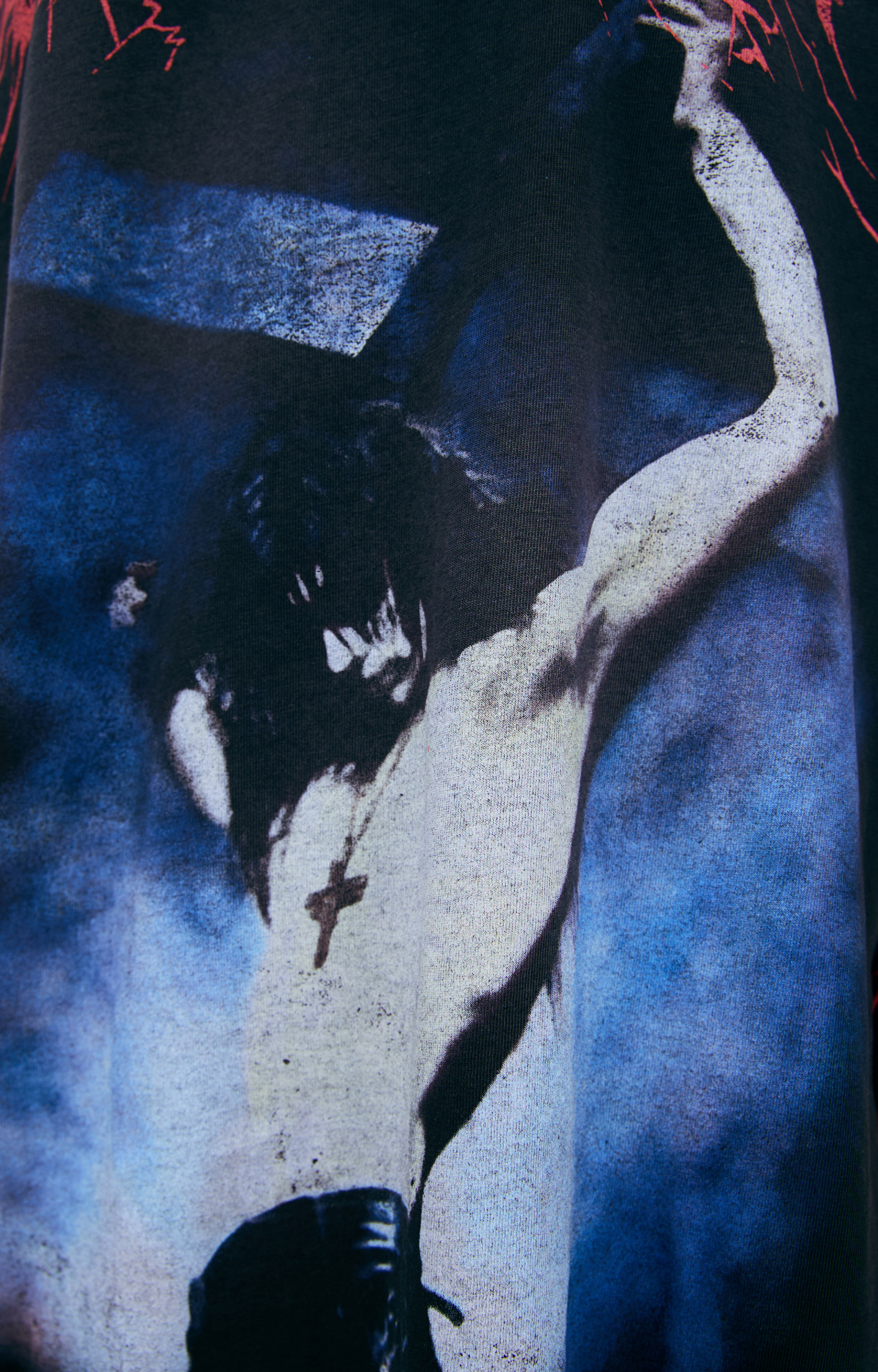 Hellstar Черная футболка с принтом