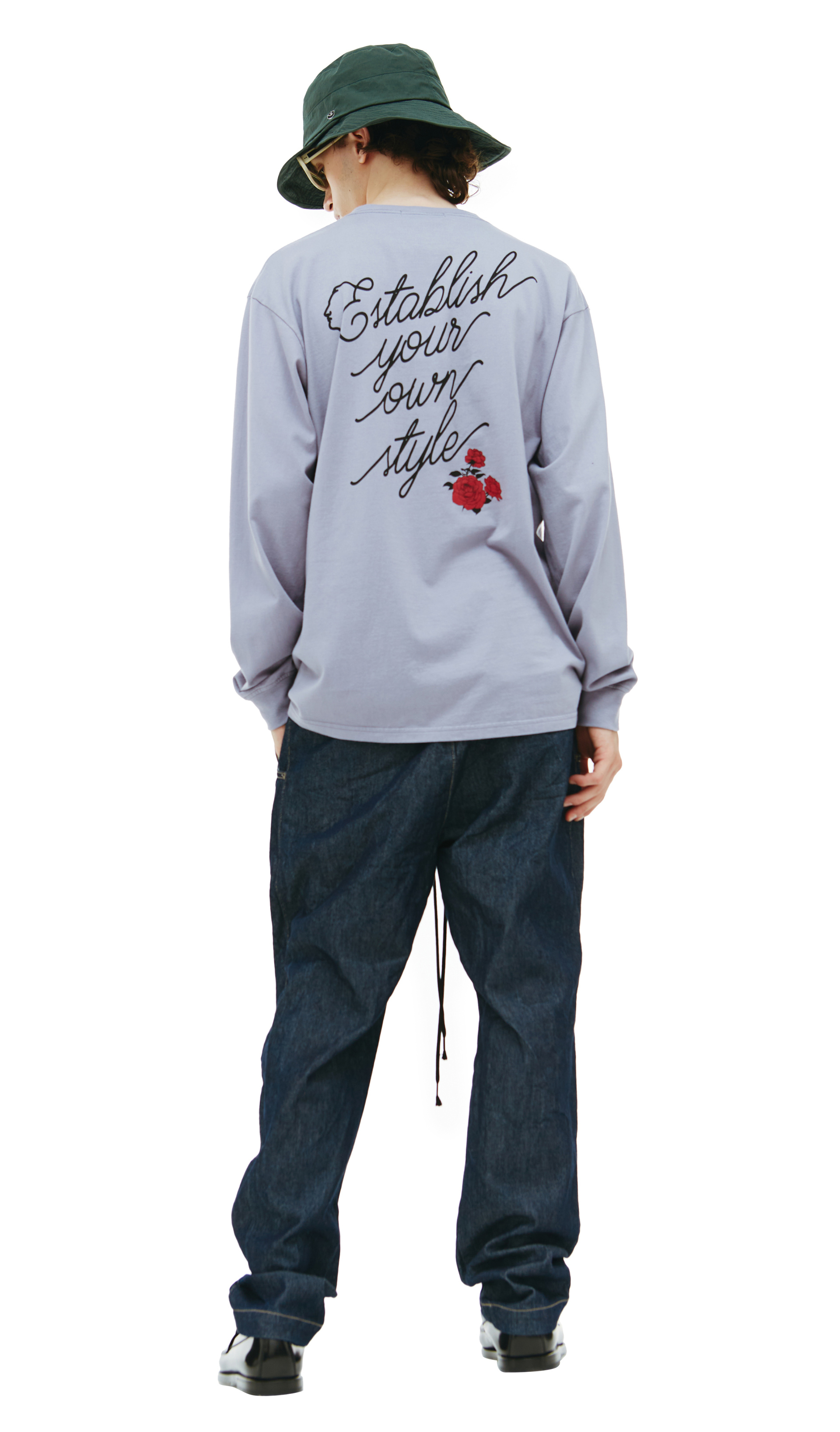 Undercover Оверсайз лонгслив с принтом