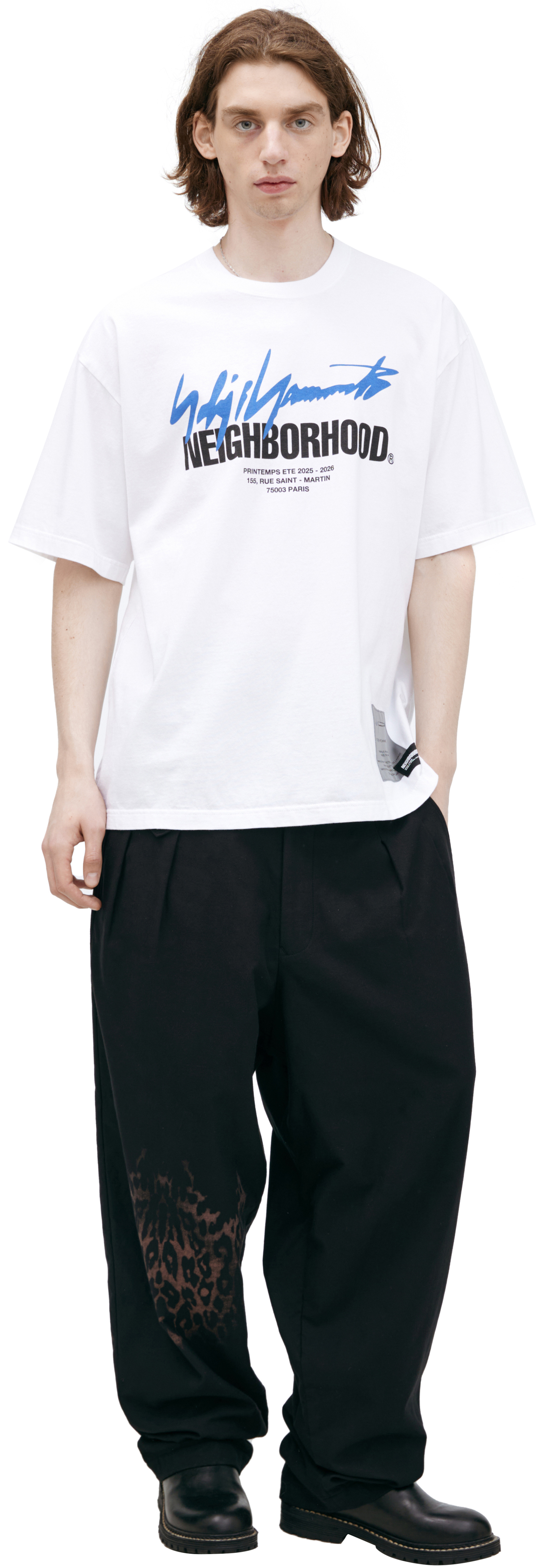 Yohji Yamamoto футболка Yohji Yamamoto х neighborhood