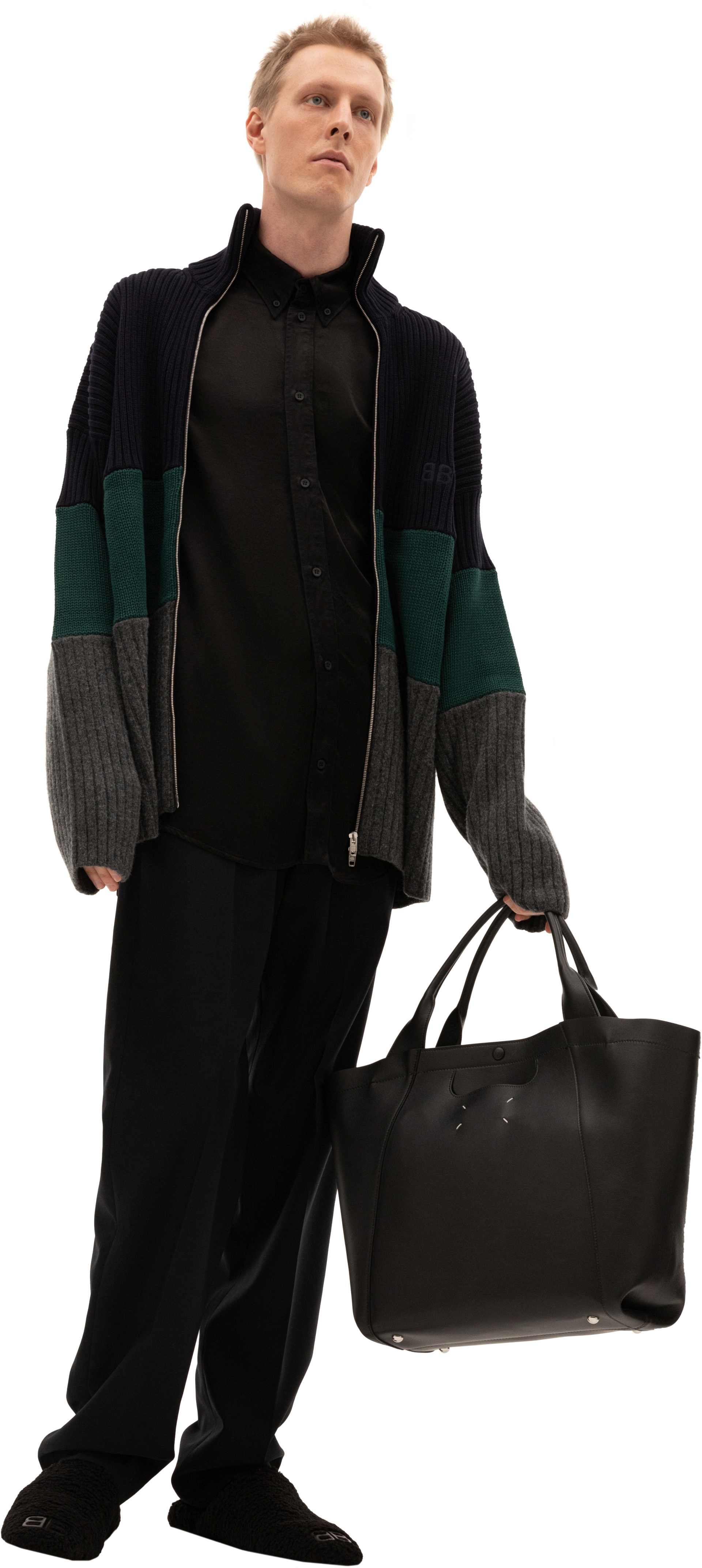 Balenciaga Кардиган На Молнии из хлопка