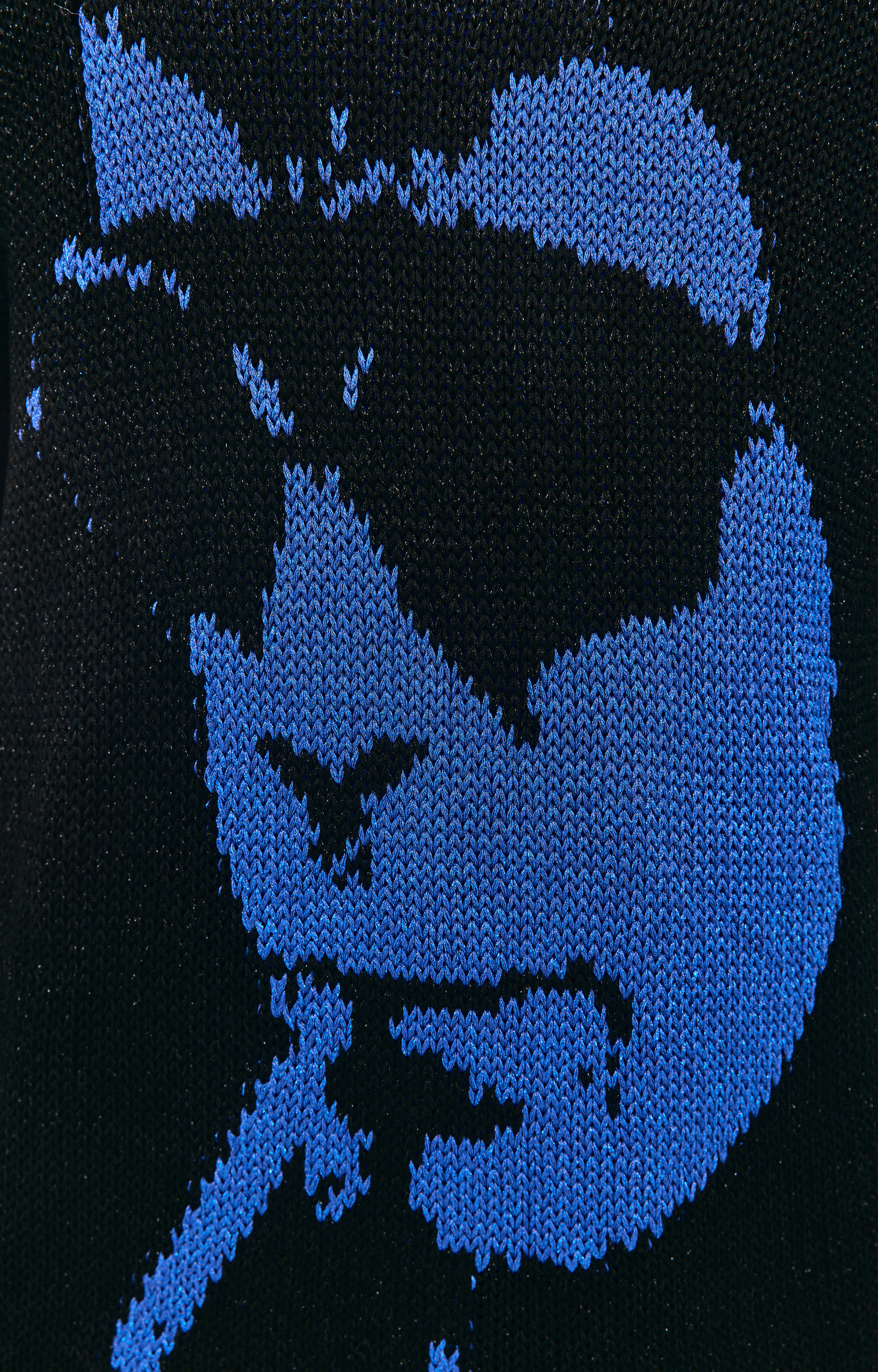 Midnight Studios Вязаный свитер с принтом