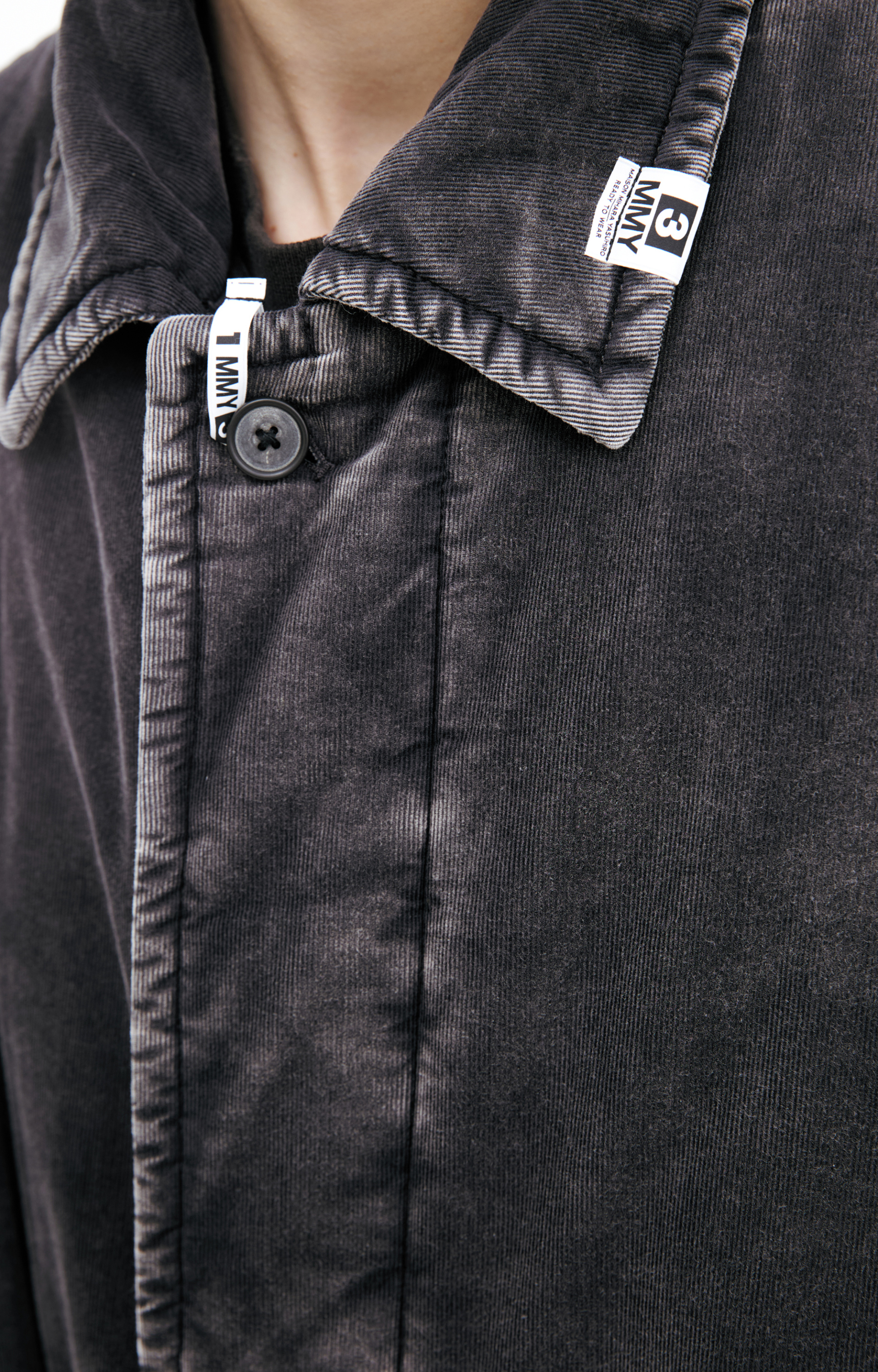 Maison Mihara Yasuhiro Вельветовая парка