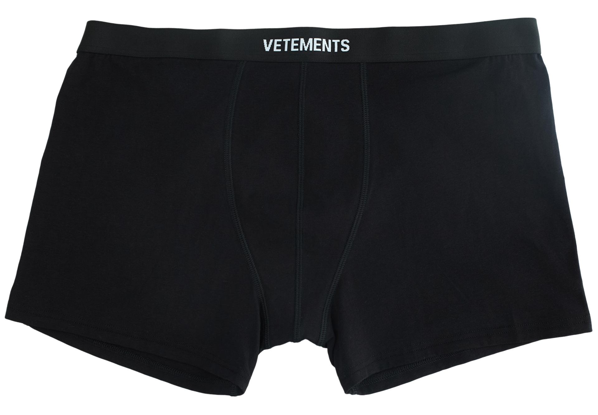 VETEMENTS Черные трусы боксеры