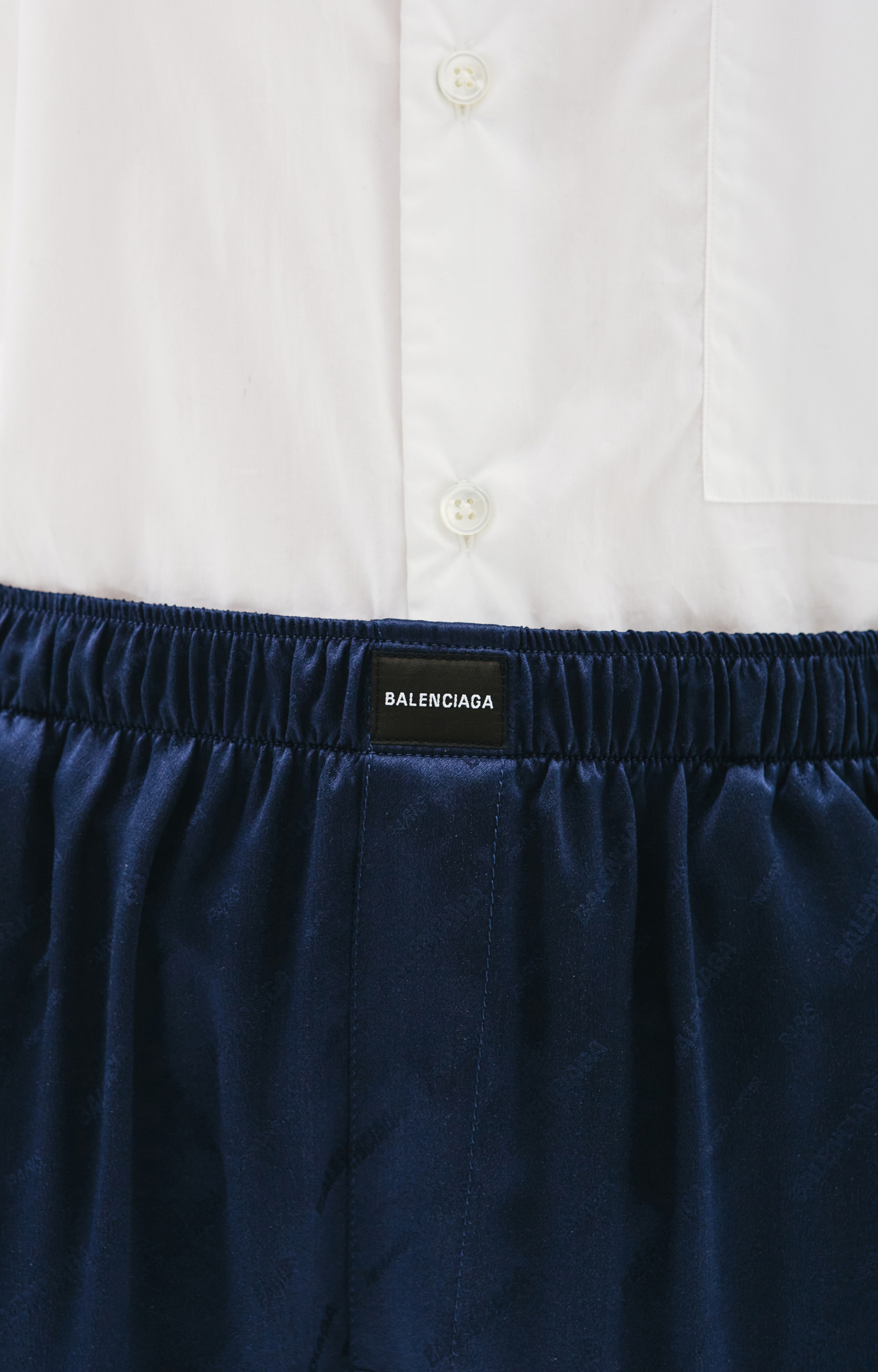 Balenciaga Брюки с принтом All Over Logo