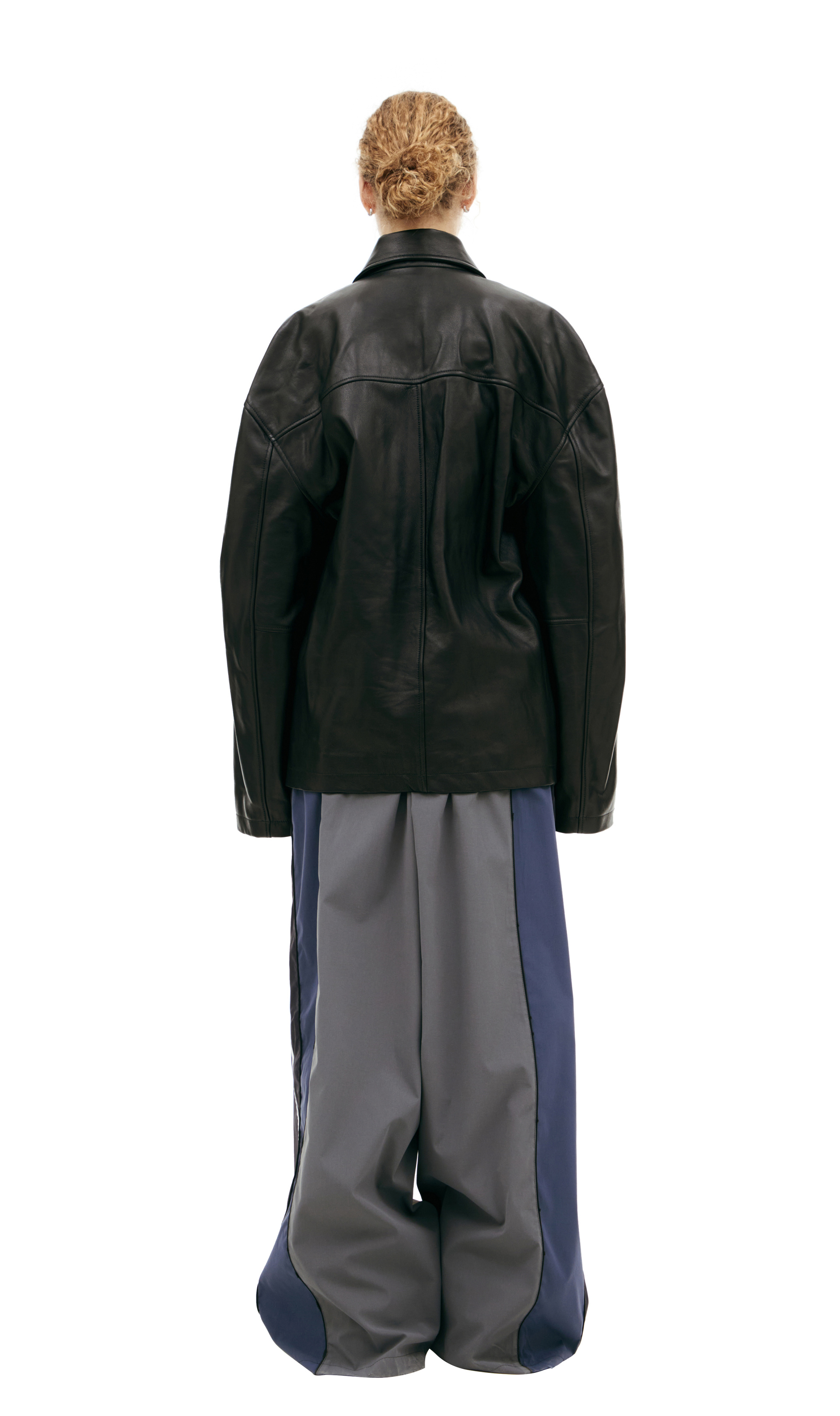 Balenciaga Черная куртка из кожи