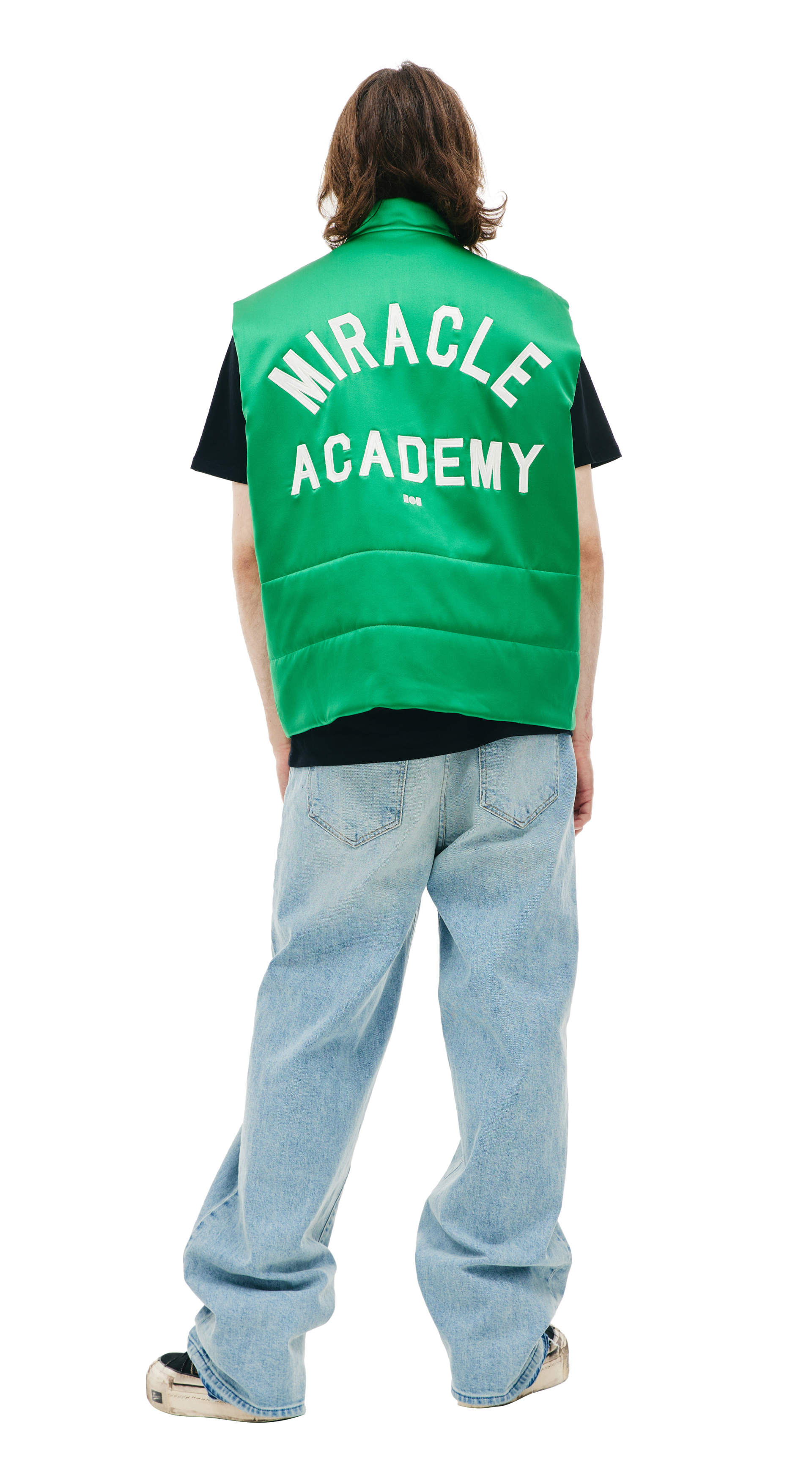 Nahmias Шелковый жилет с вышивкой Miracle