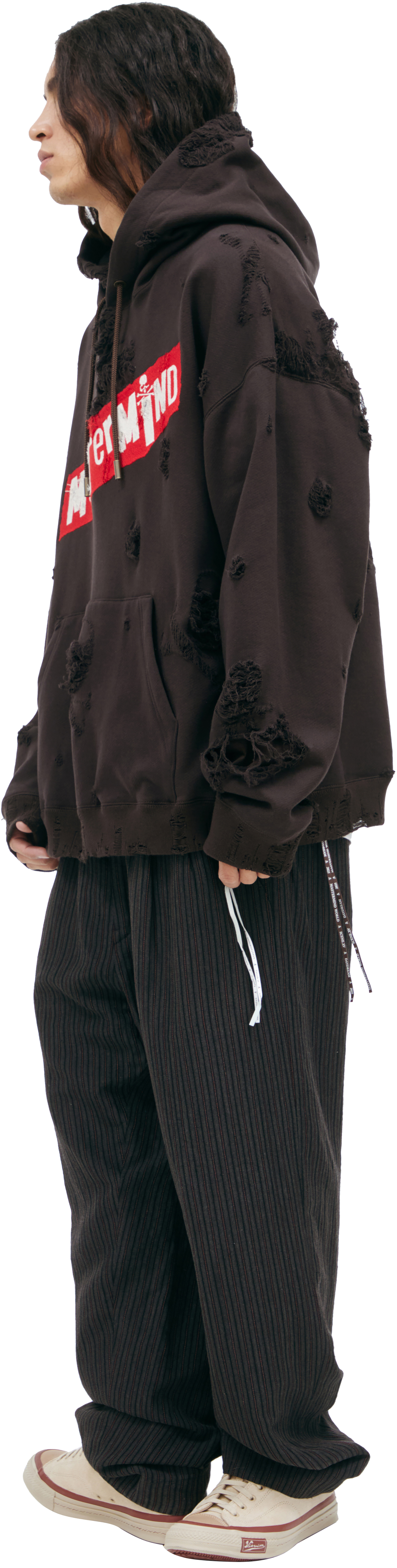 Mastermind WORLD Черное худи с логотипом
