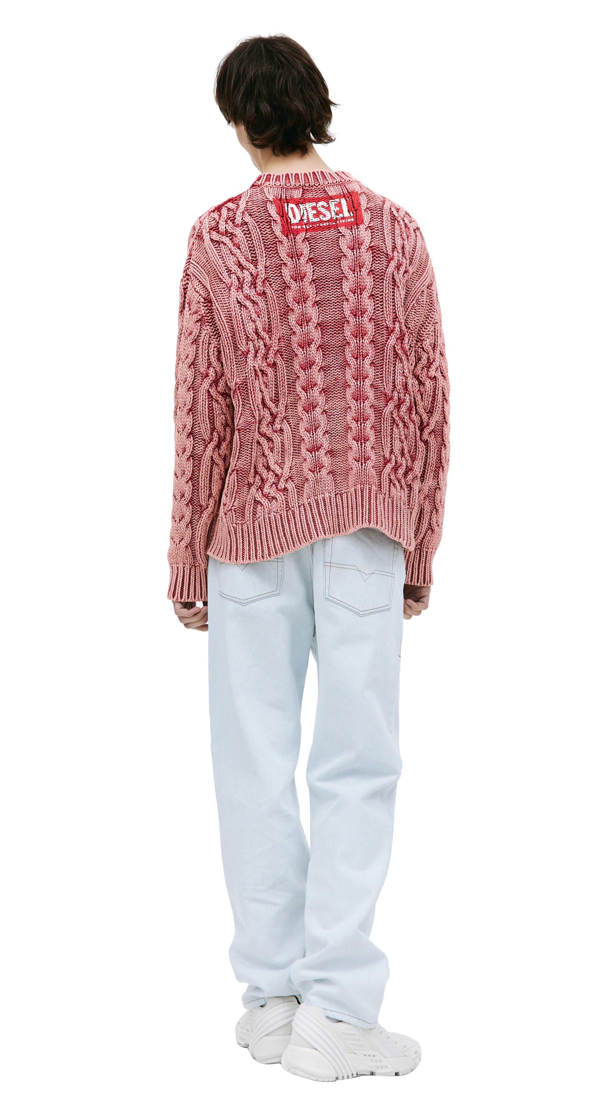 Diesel Вязаный свитер \'K-ELSIUS\' с логотипом