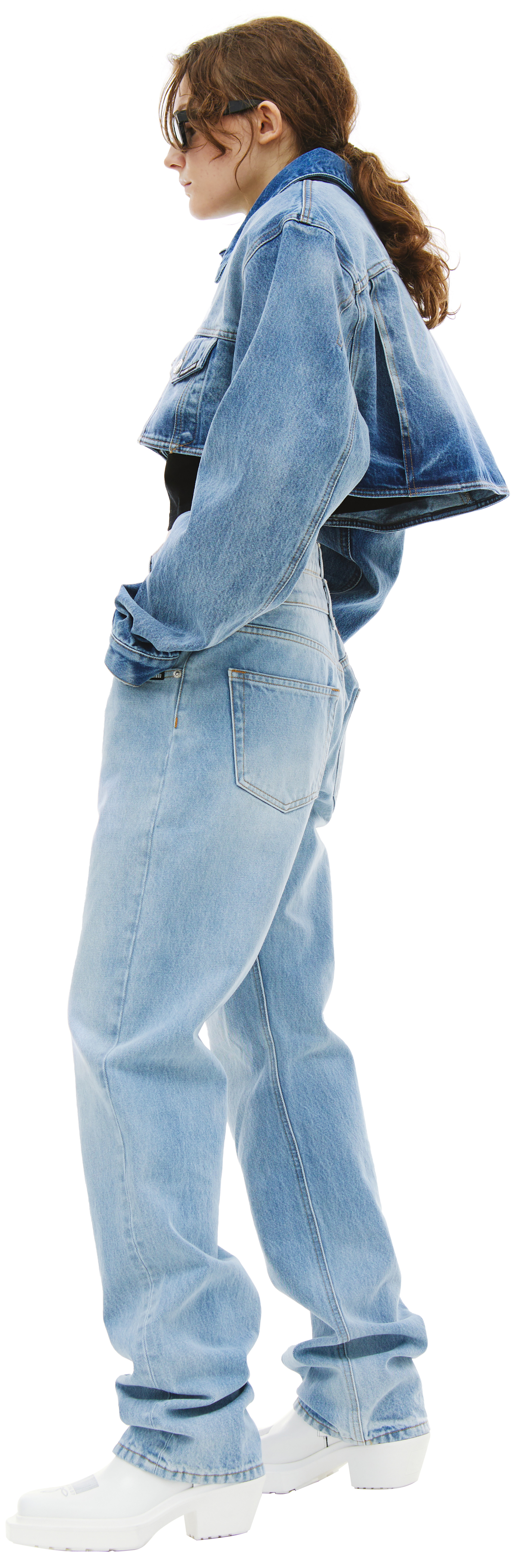 VTMNTS Укороченная джинсовая куртка