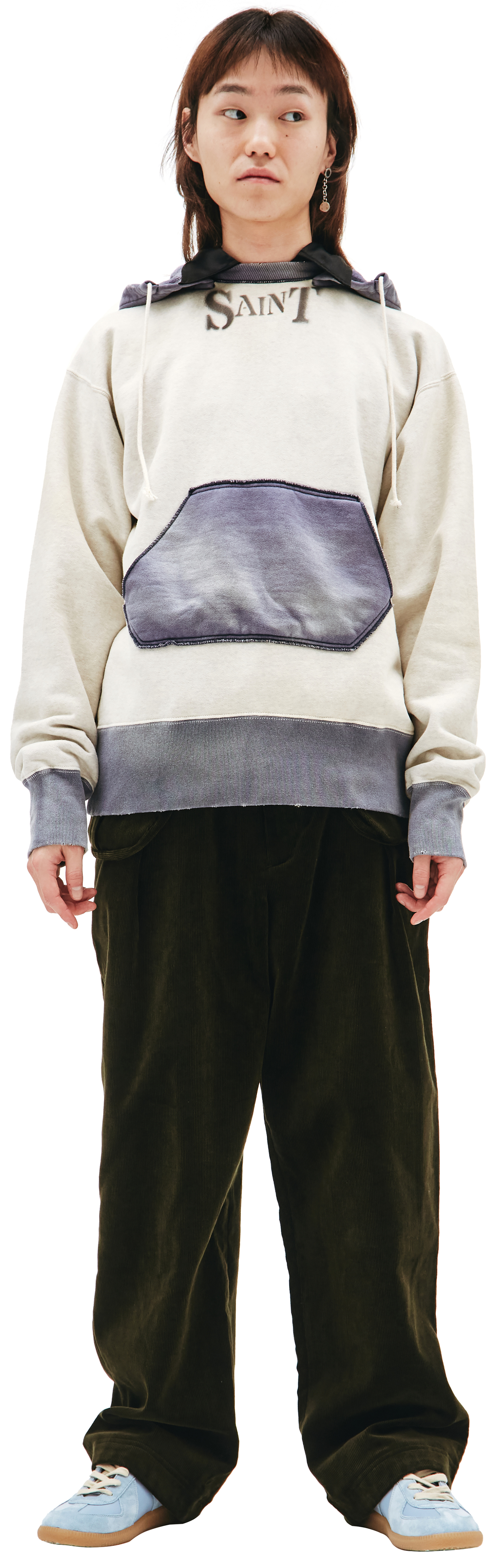 Saint Michael Худи с принтом Saint