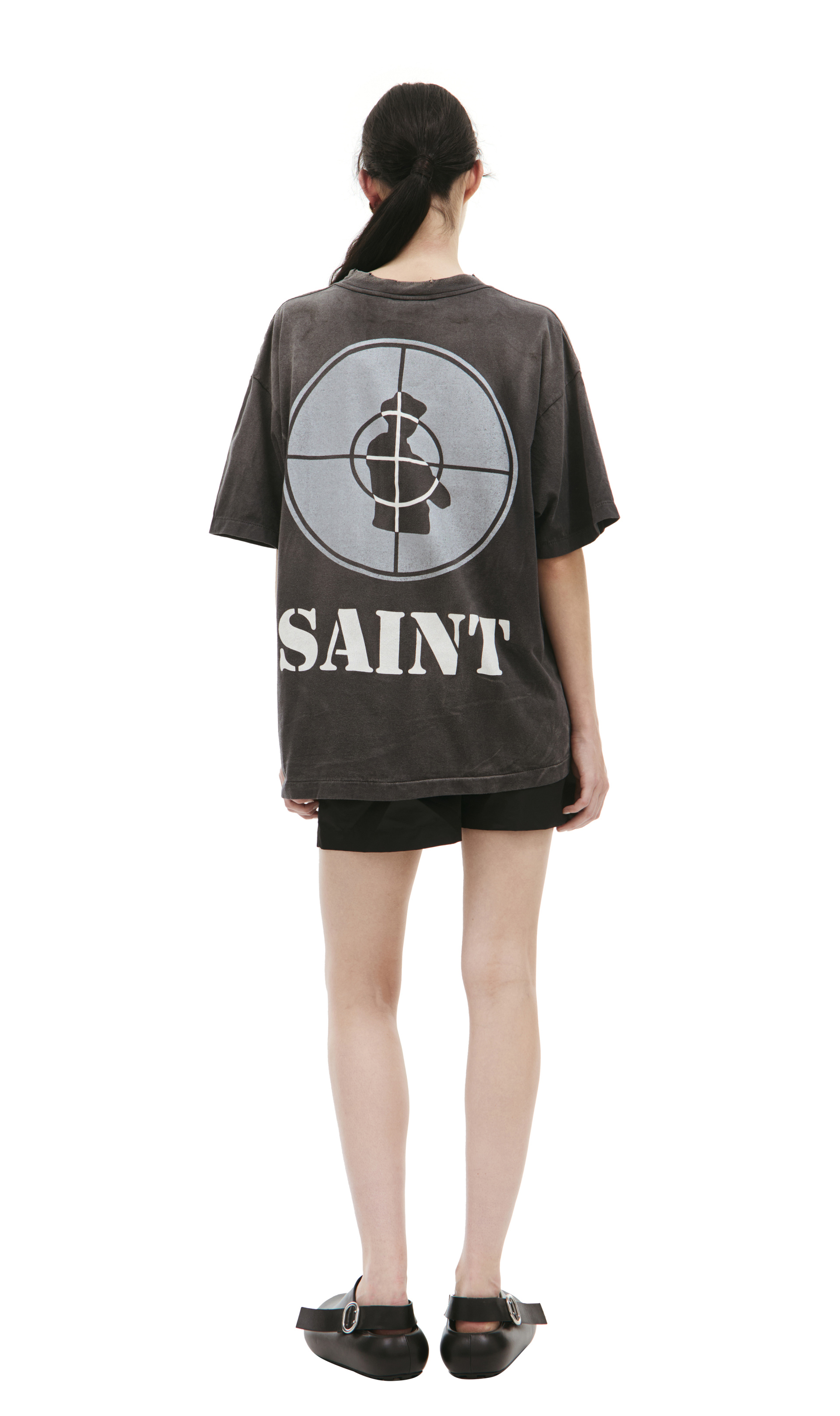 Saint Mxxxxxx Футболка SAINT Mxxxxxx x Public Enemy