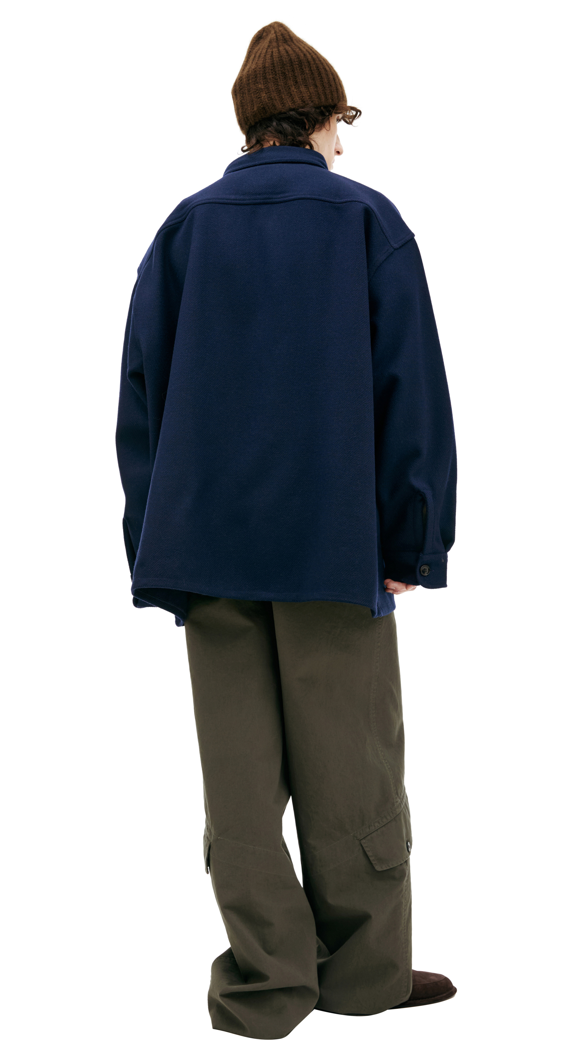 AMI PARIS Рубашка с накладными карманами