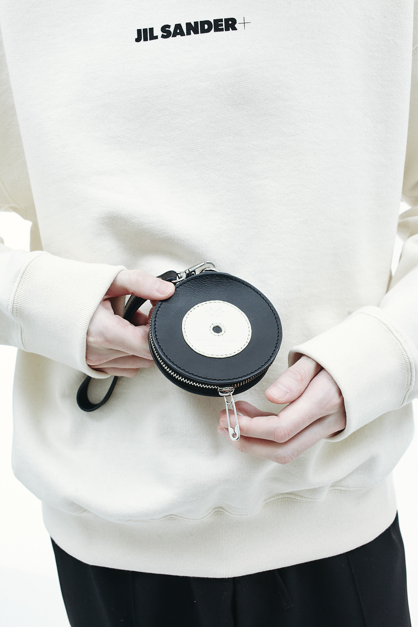 Midnight Studios Кожаная сумка в виде пластинки