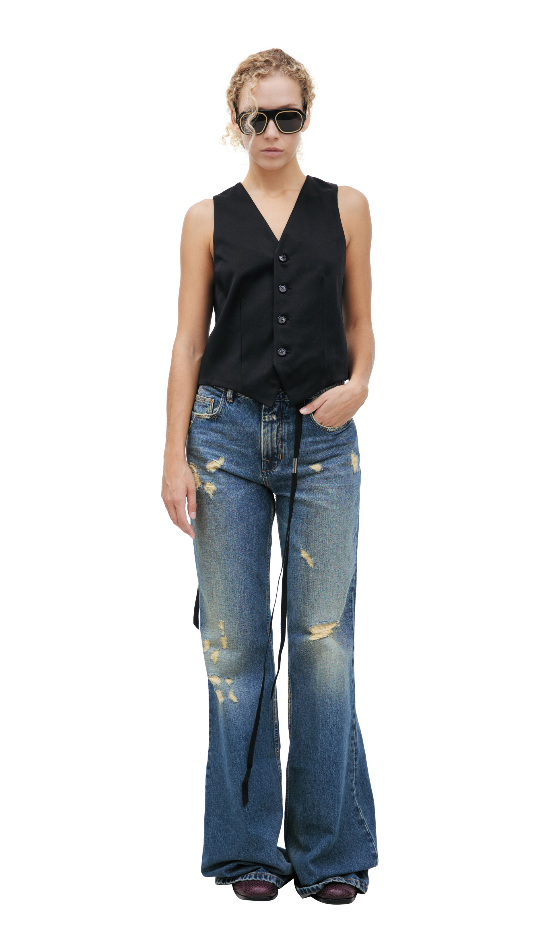 Ann Demeulemeester Жилет STANSE CLASSIC