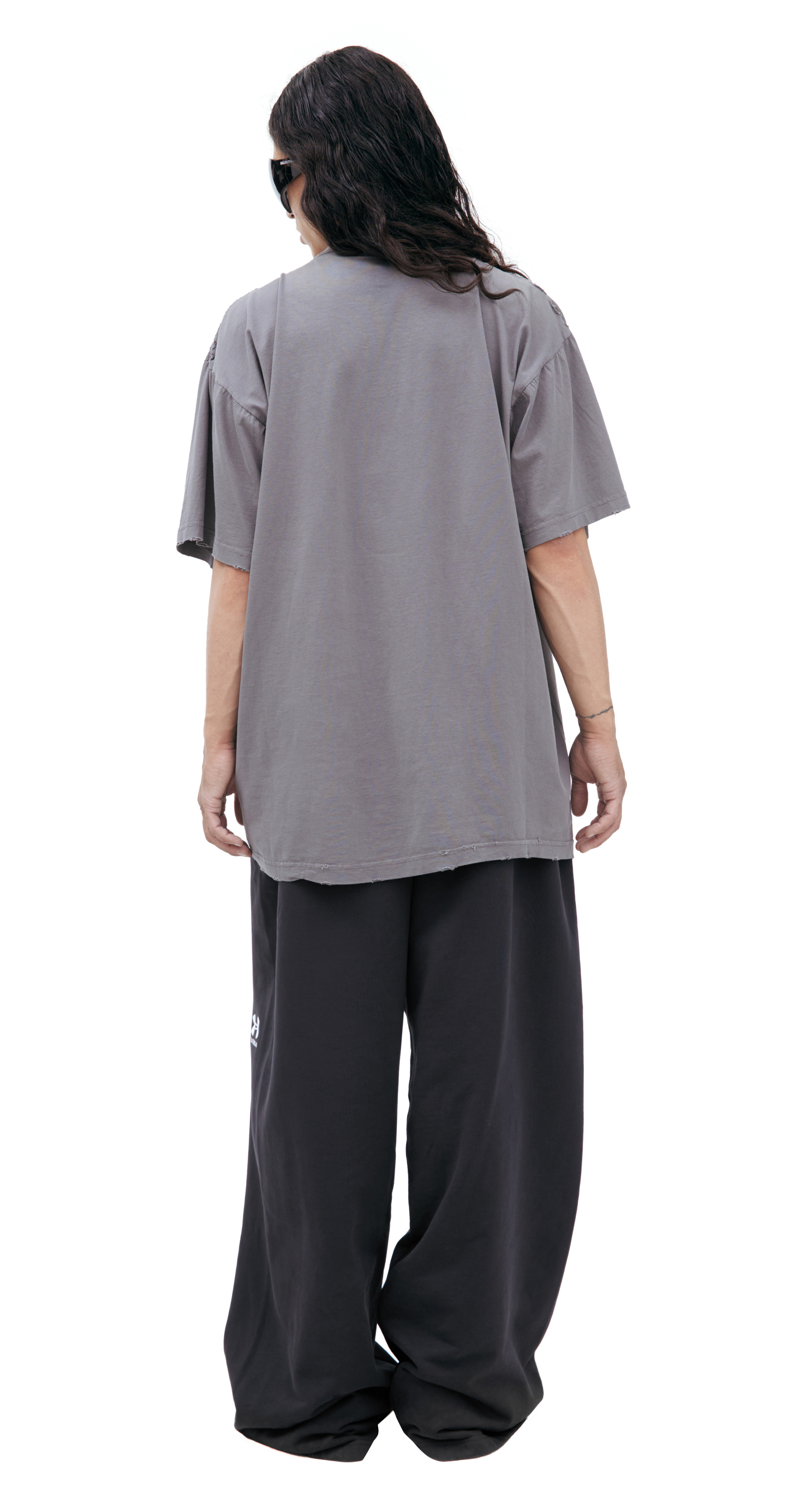 Balenciaga Футболка с принтом \'human being\'